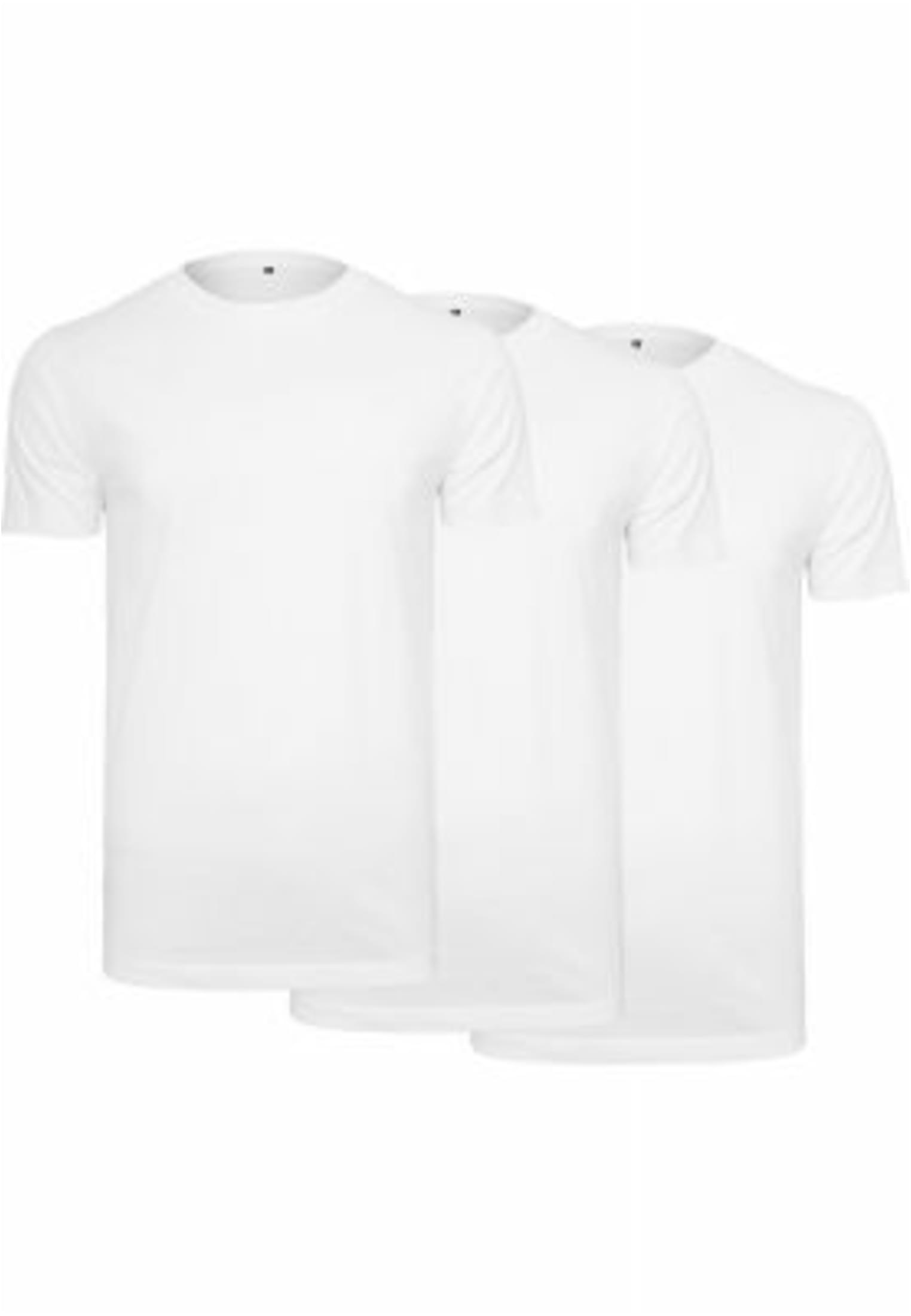 T-Shirt Round Neck 3-Pack wht/wht/wht | wht/wht/wht