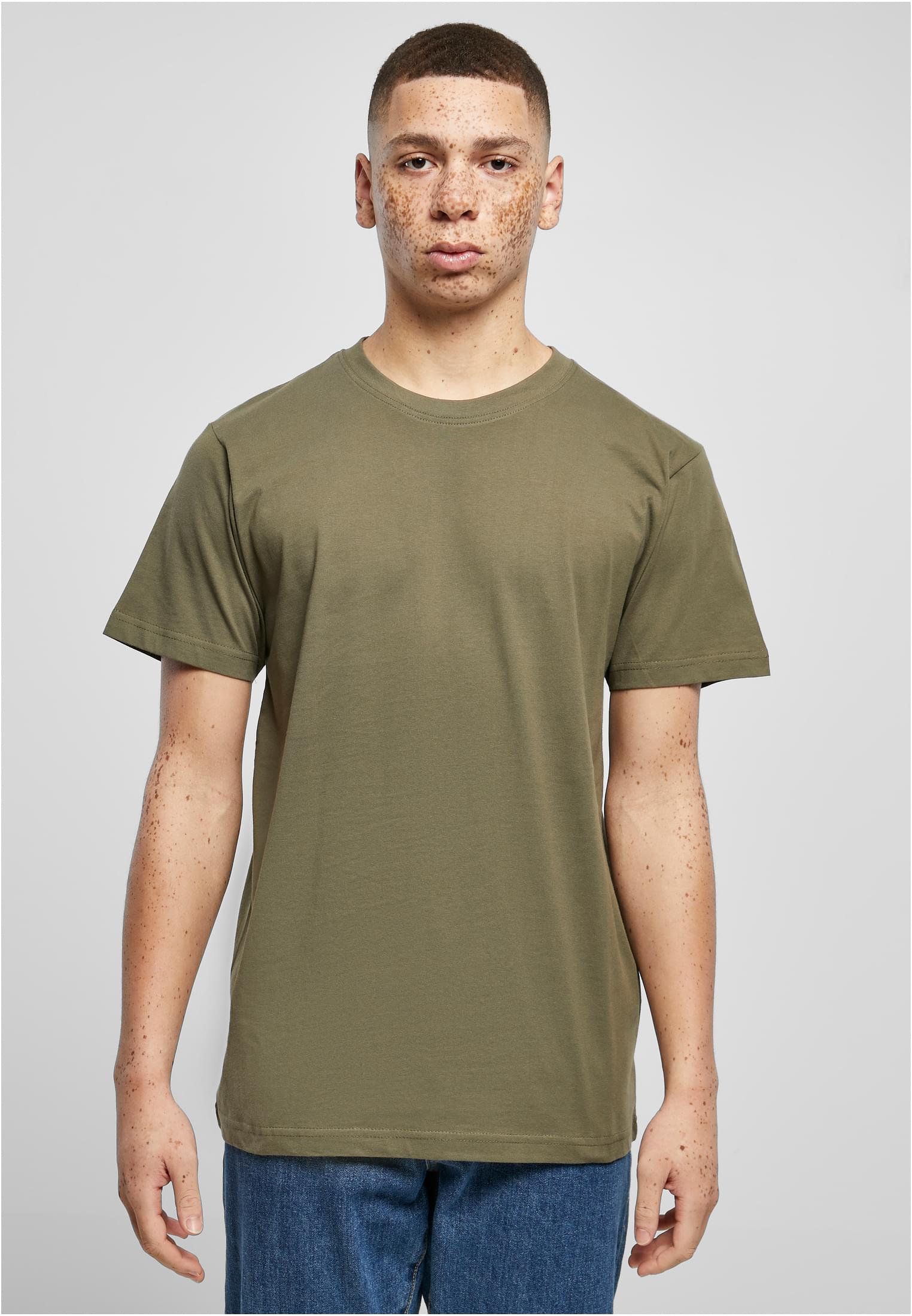 T-Shirt Round Neck olive | olive