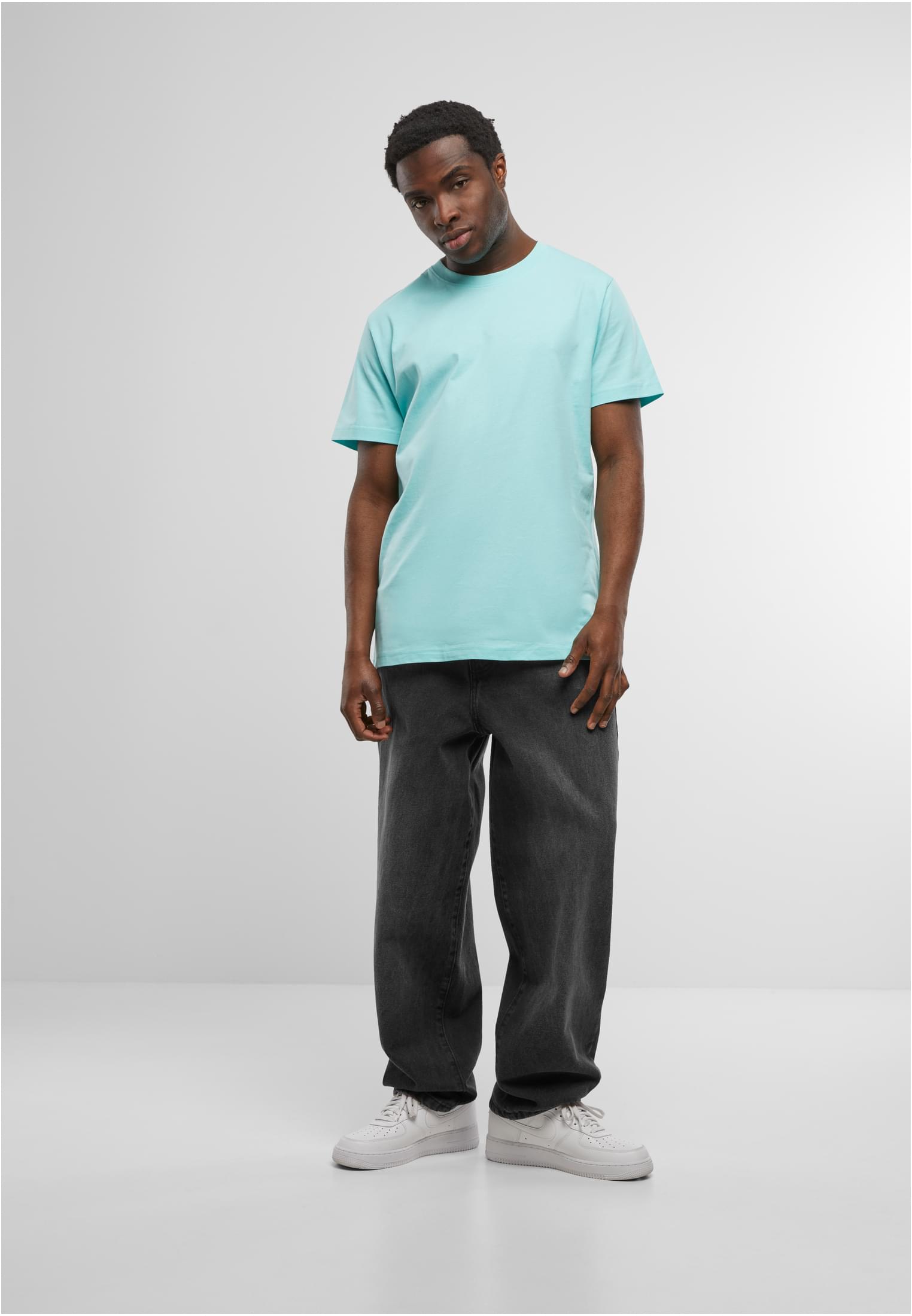 T-Shirt Round Neck berylblue | berylblue