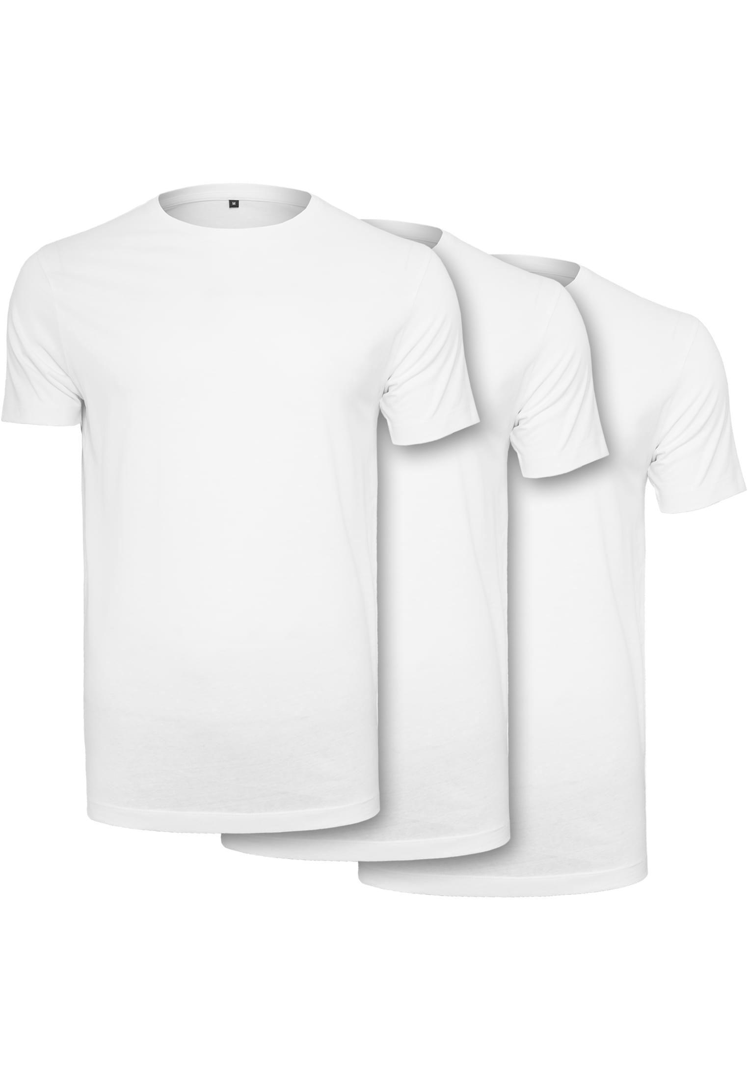 Light T-Shirt Round Neck 3-Pack white+white+white | white+white+white