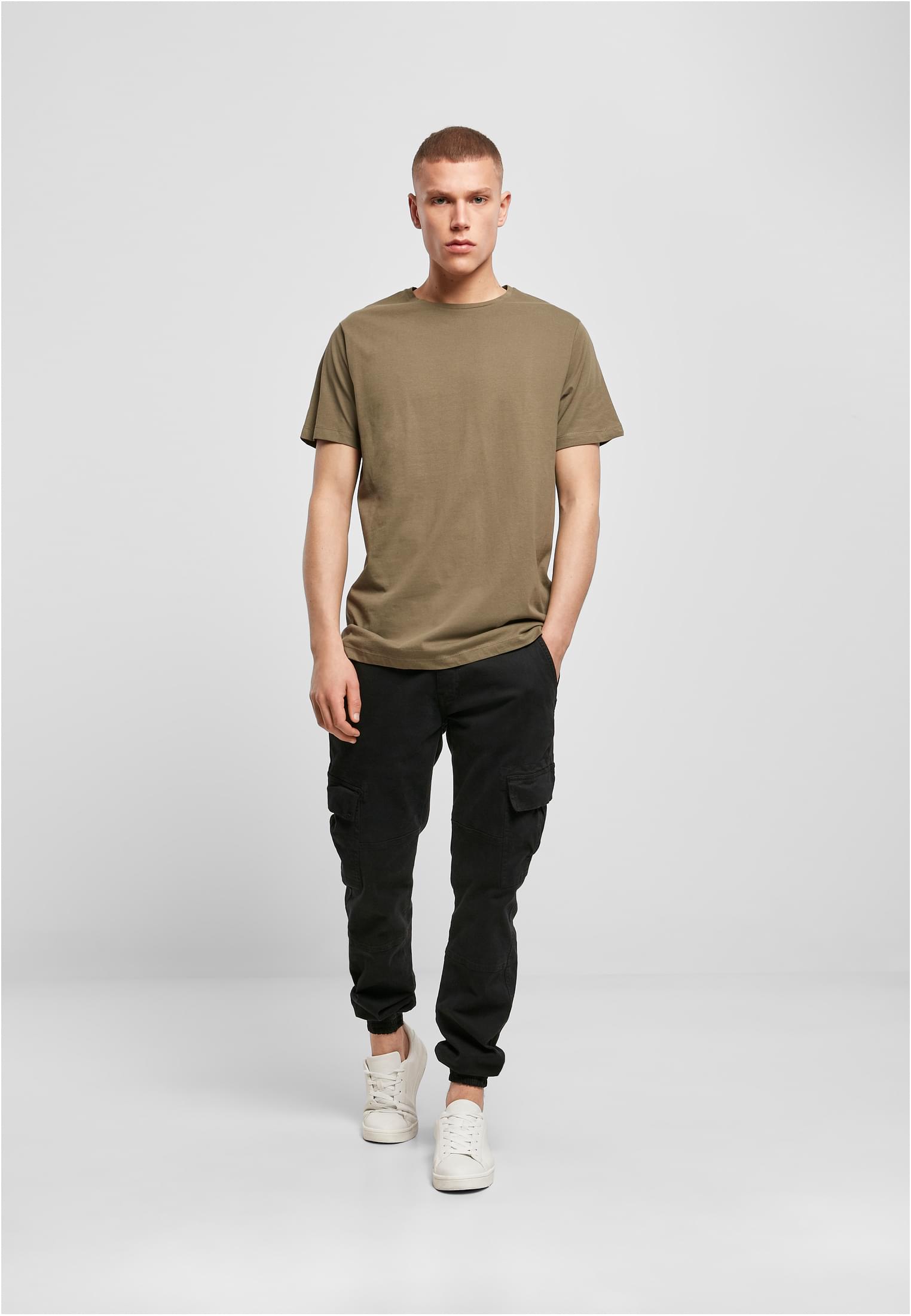 Light T-Shirt Round Neck olive | olive