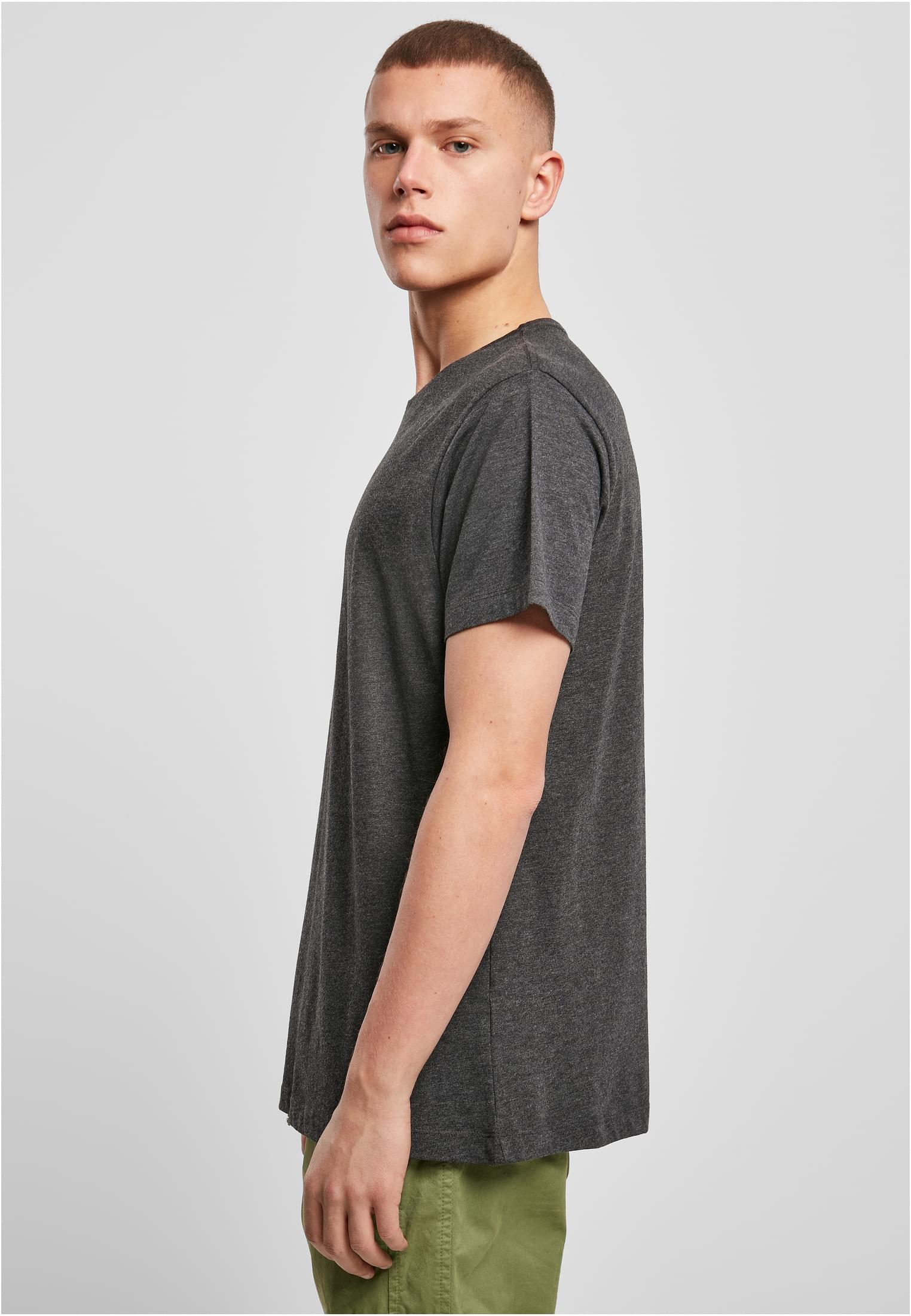 Light T-Shirt Round Neck charcoal | charcoal