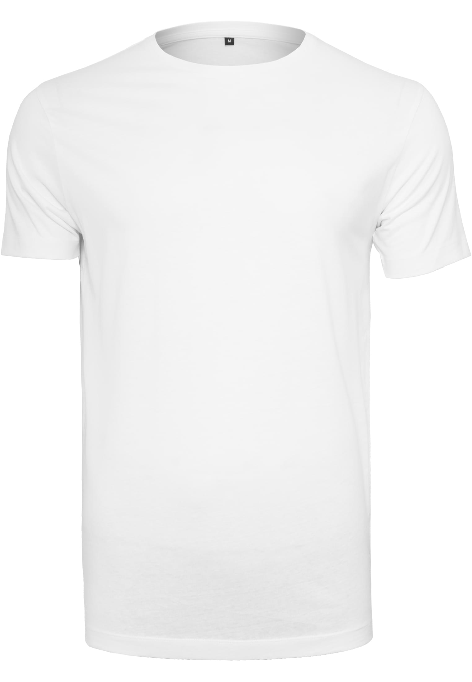 Light T-Shirt Round Neck white | white
