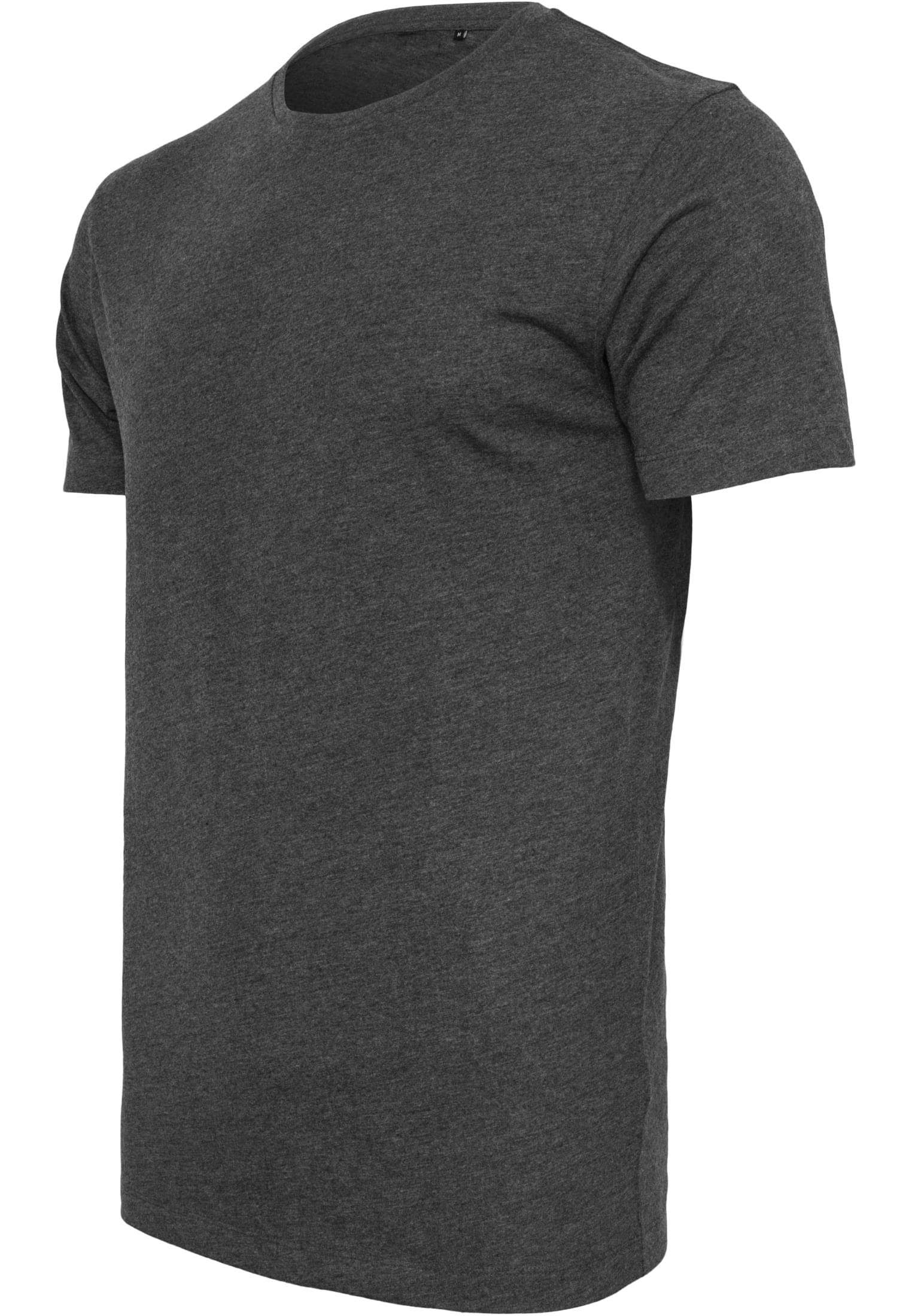 Light T-Shirt Round Neck charcoal | charcoal