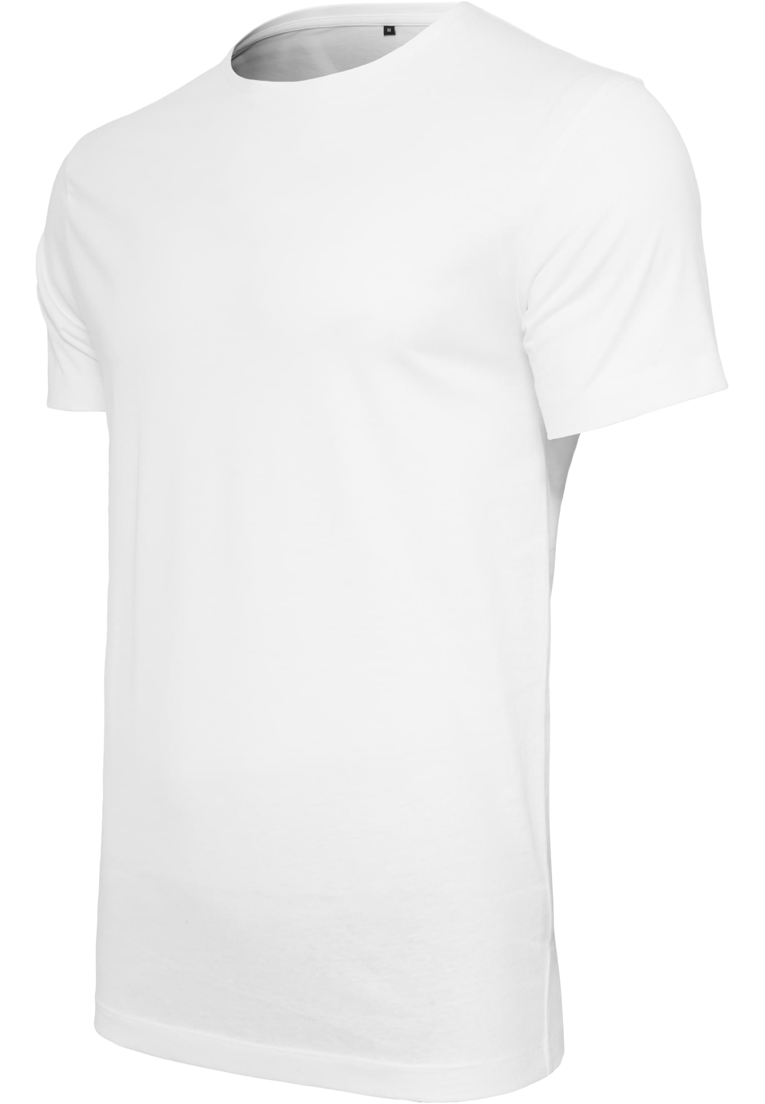 Light T-Shirt Round Neck white | white