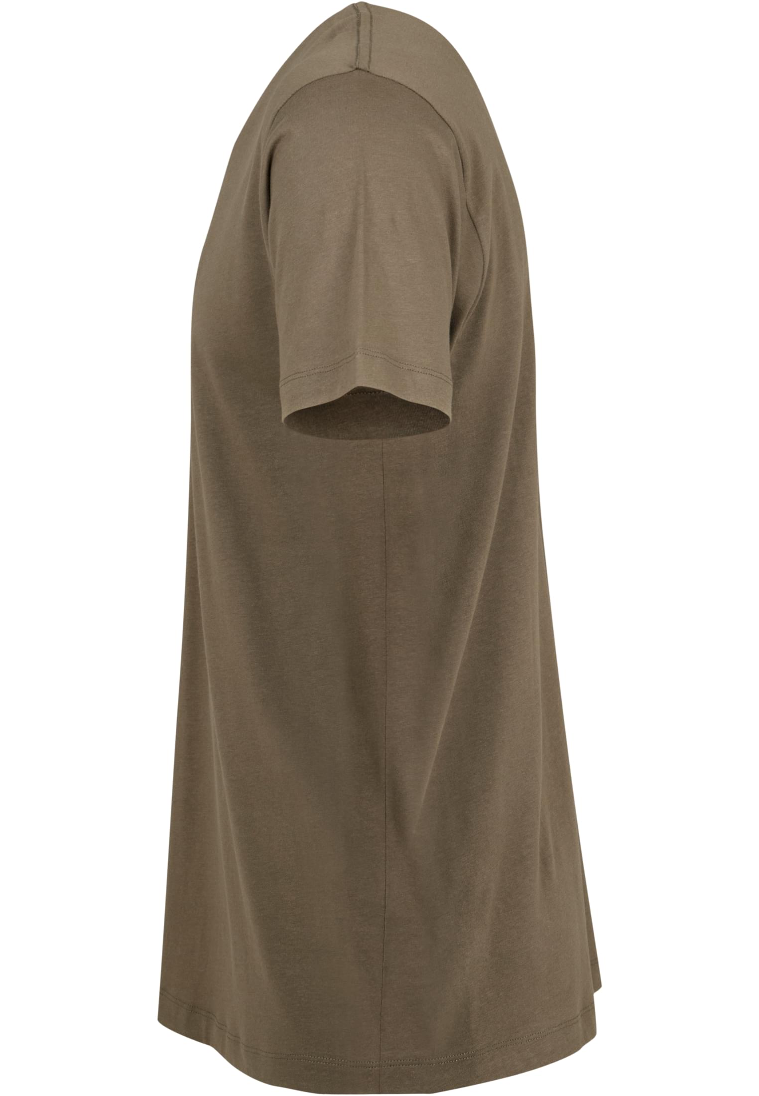 Light T-Shirt Round Neck olive | olive