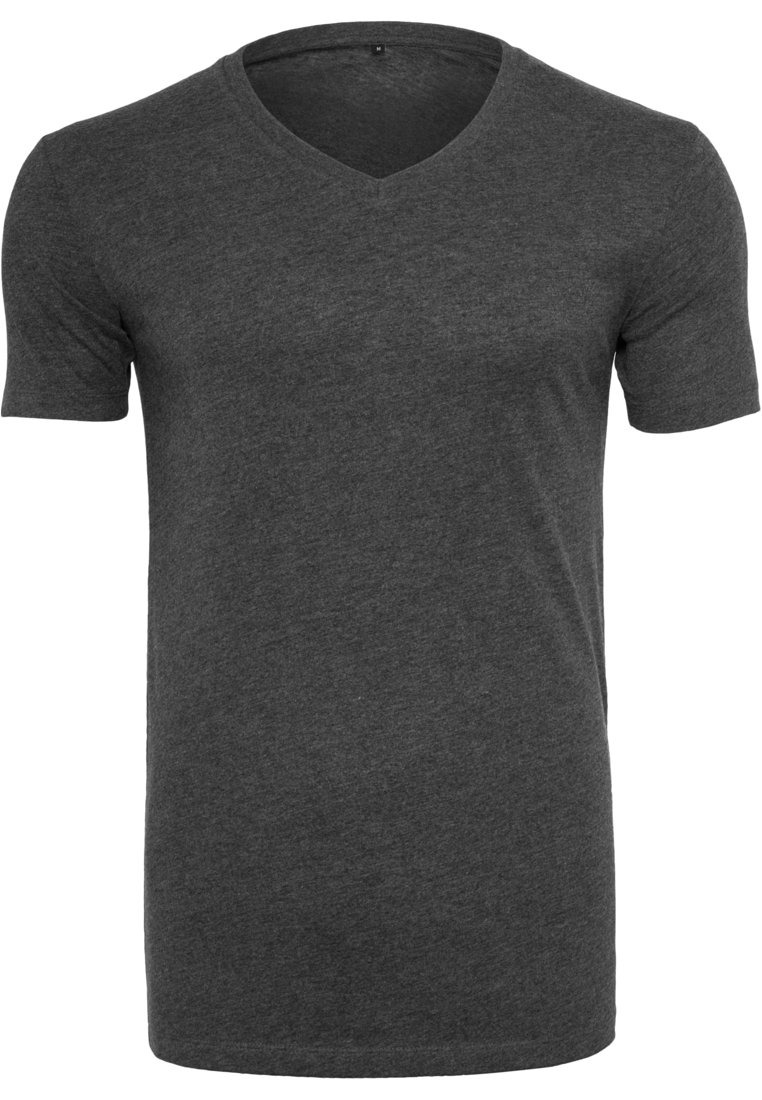 Light T-Shirt V-Neck charcoal | charcoal