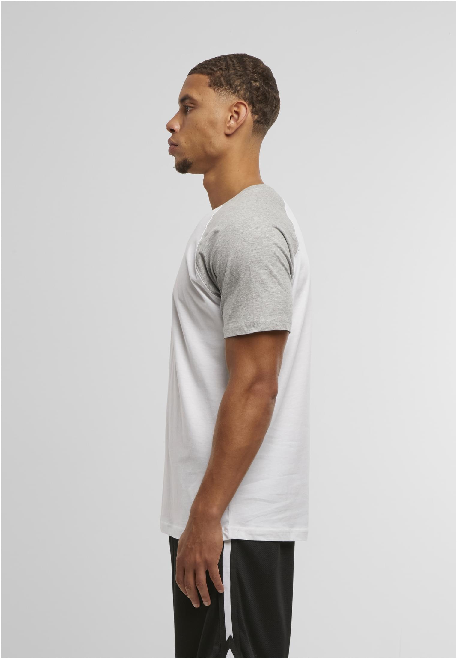 Raglan Contrast Tee white/h.grey | white/h.grey