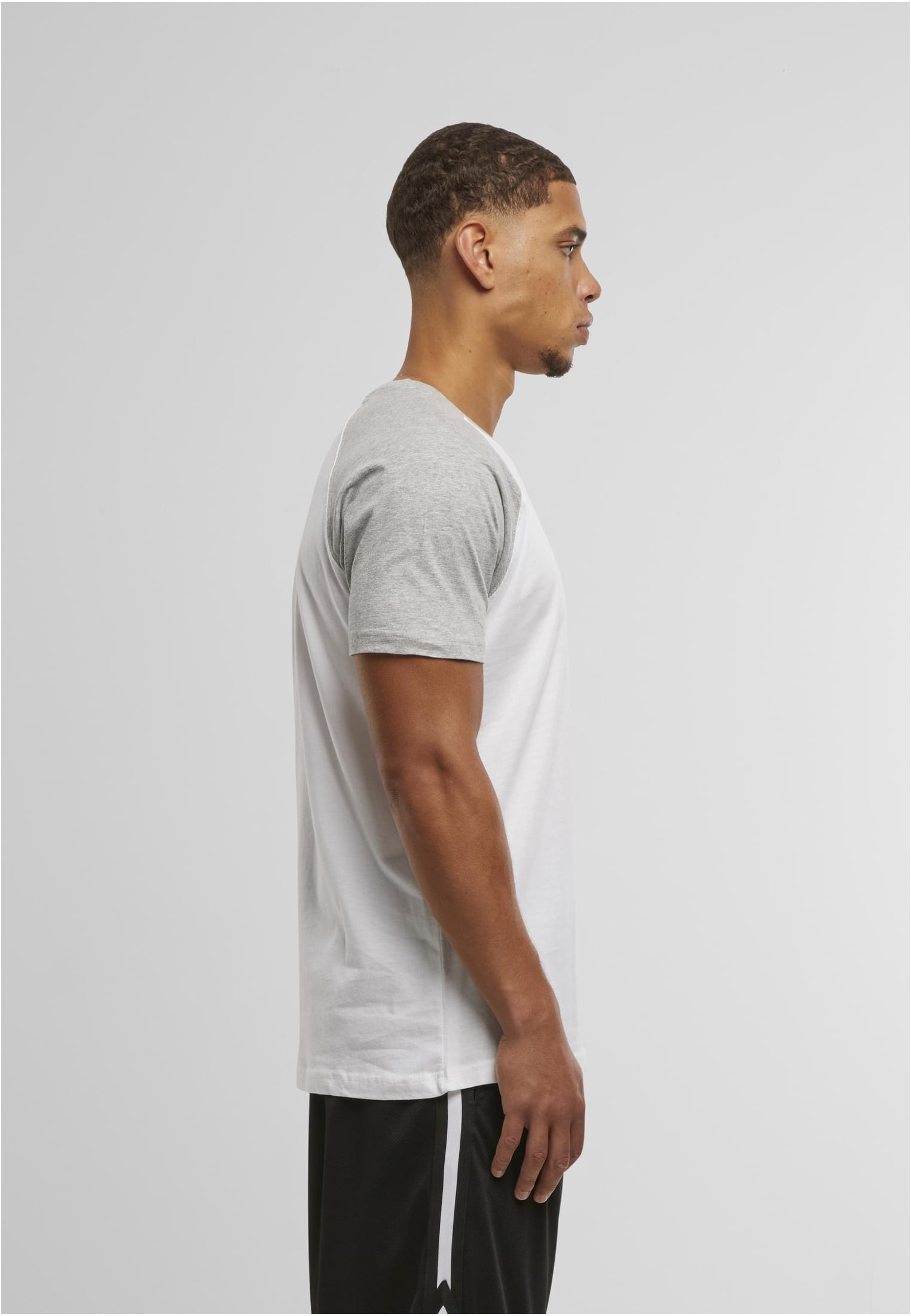 Raglan Contrast Tee white/h.grey | white/h.grey
