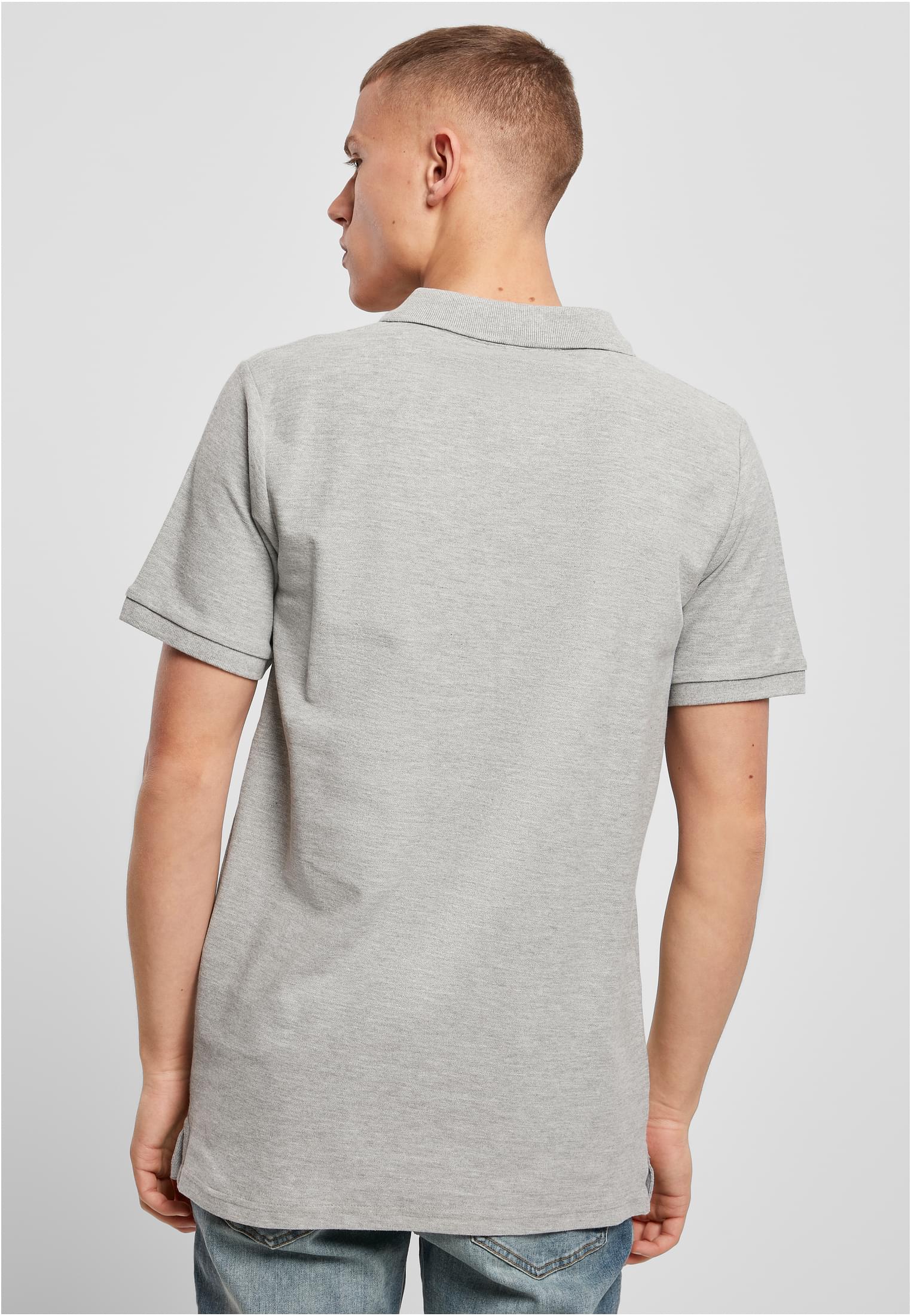 Polo Piqué Shirt heather grey | heather grey