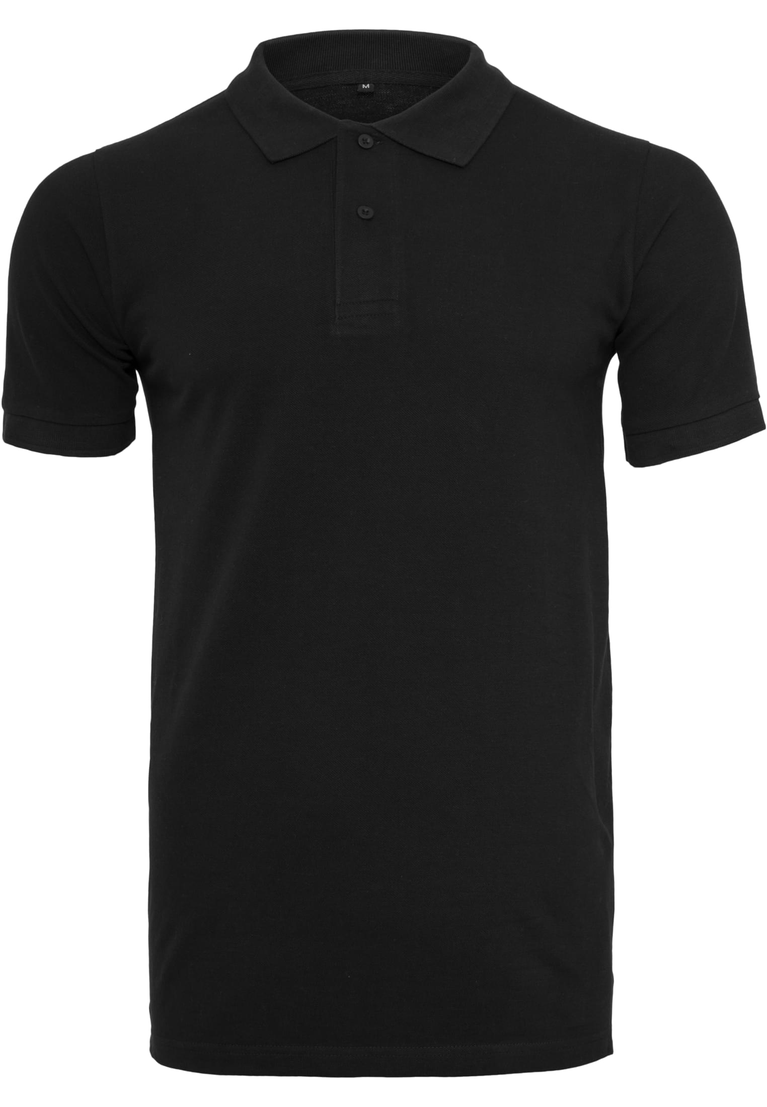 Polo Piqué Shirt black | black
