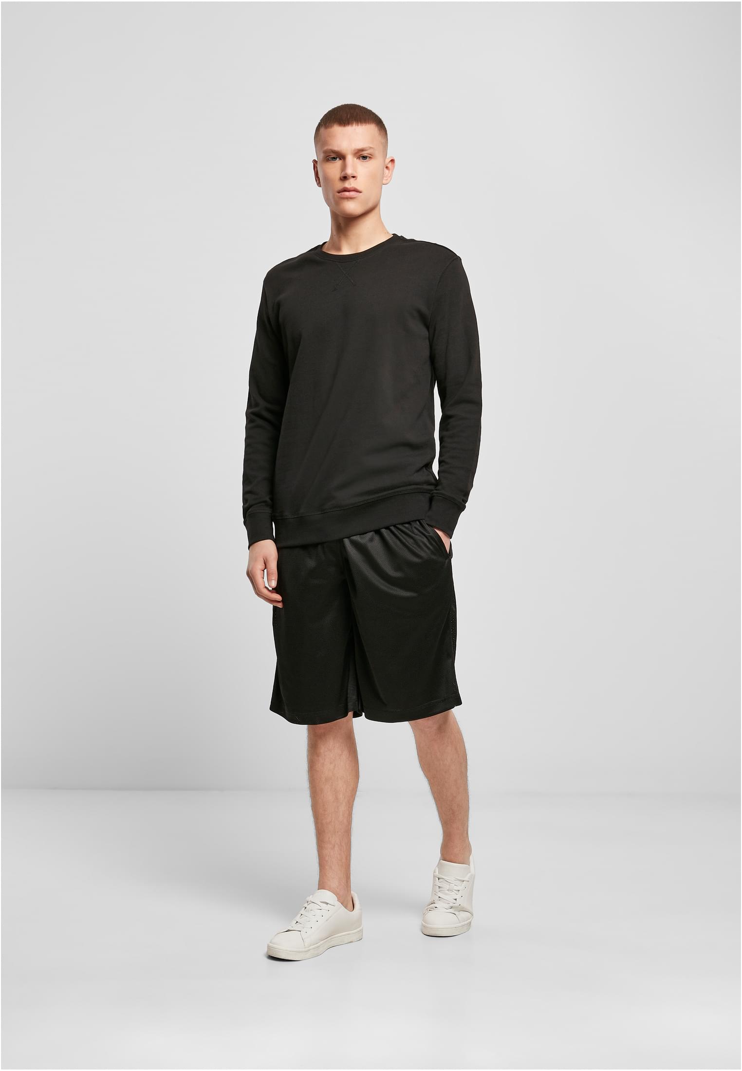 Light Crew Sweatshirt black | black