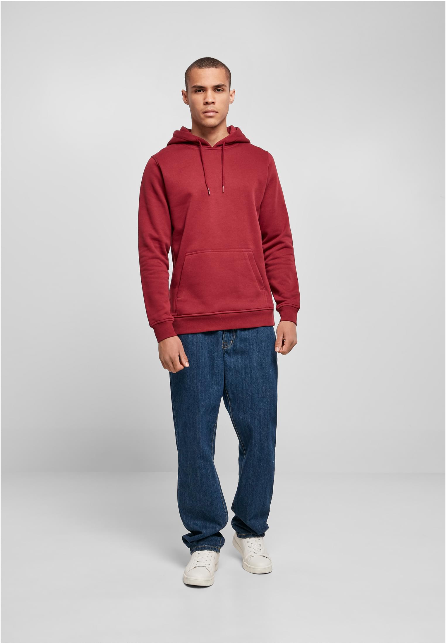 Heavy Hoody burgundy | burgundy
