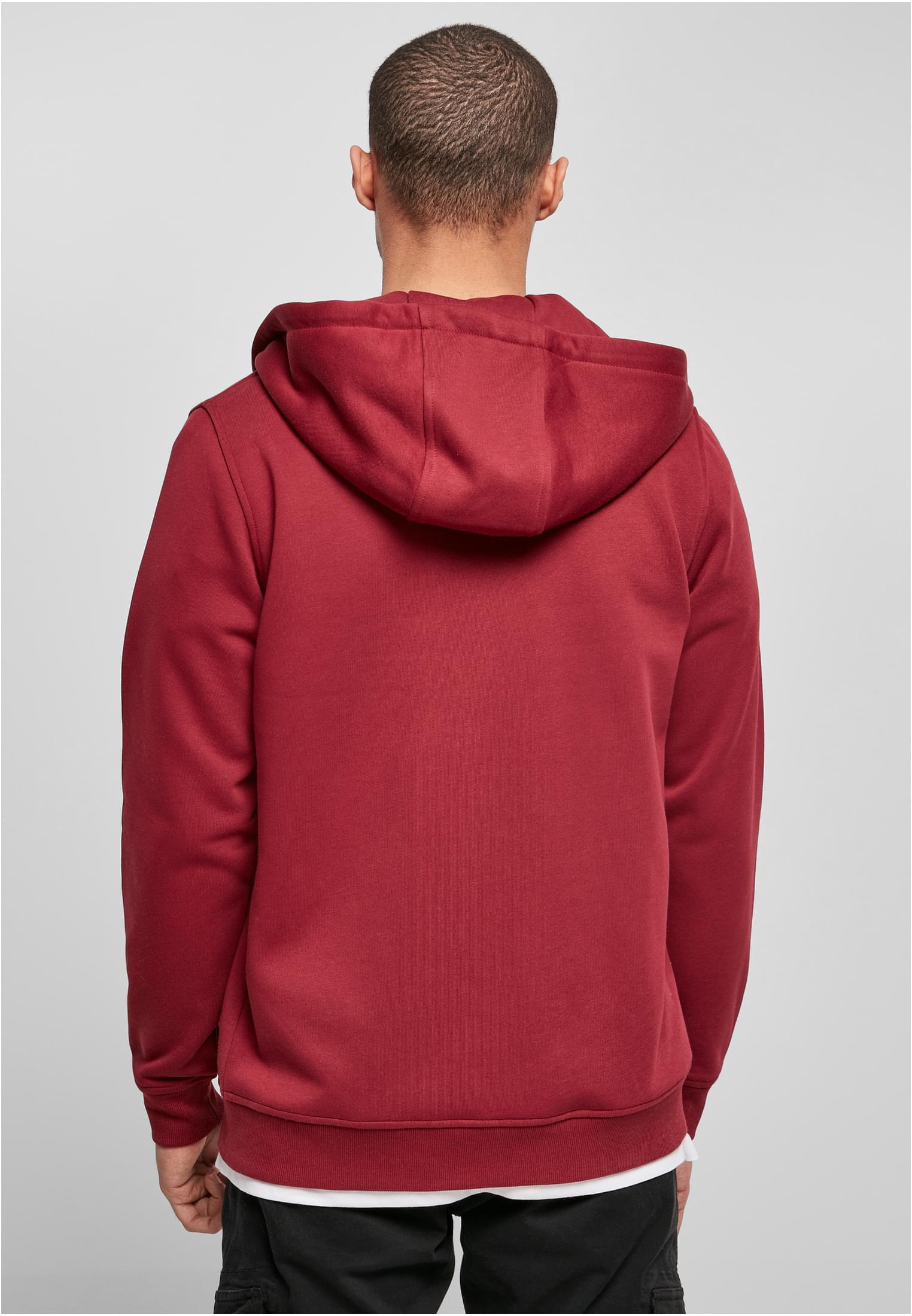 Heavy Zip Hoody burgundy | burgundy