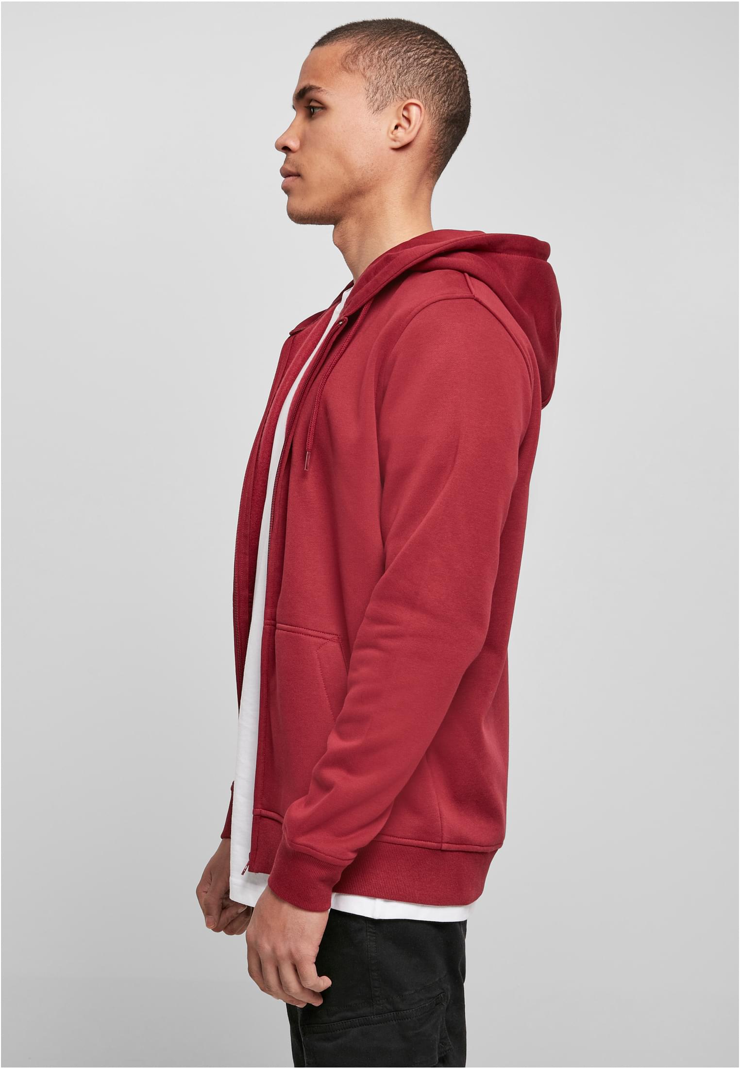 Heavy Zip Hoody burgundy | burgundy