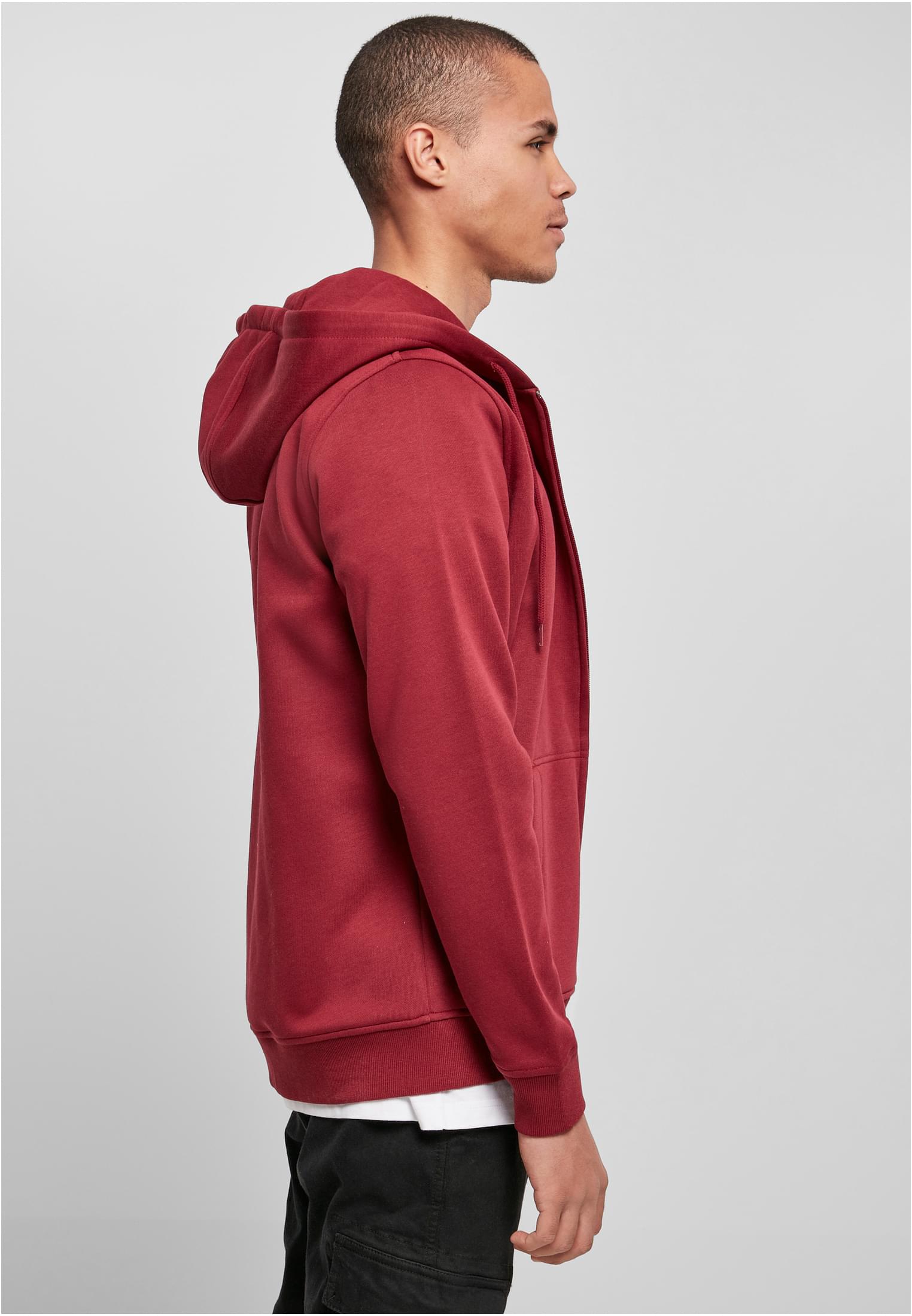Heavy Zip Hoody burgundy | burgundy
