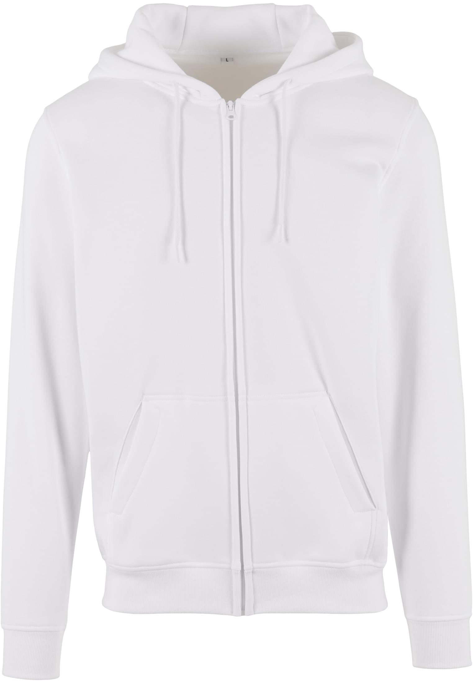 Heavy Zip Hoody white | white
