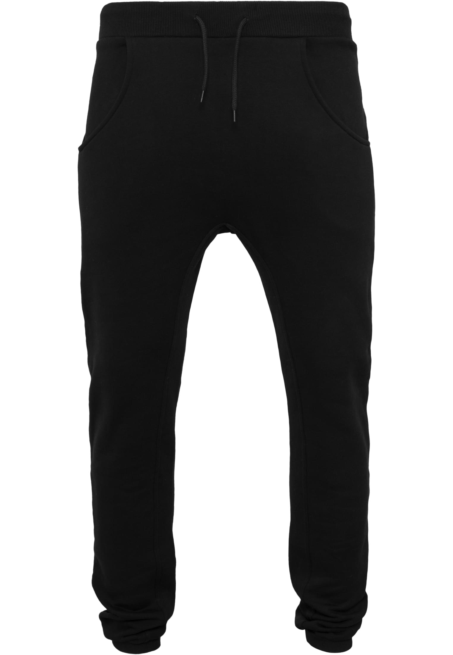 Heavy Deep Crotch Sweatpants black | black