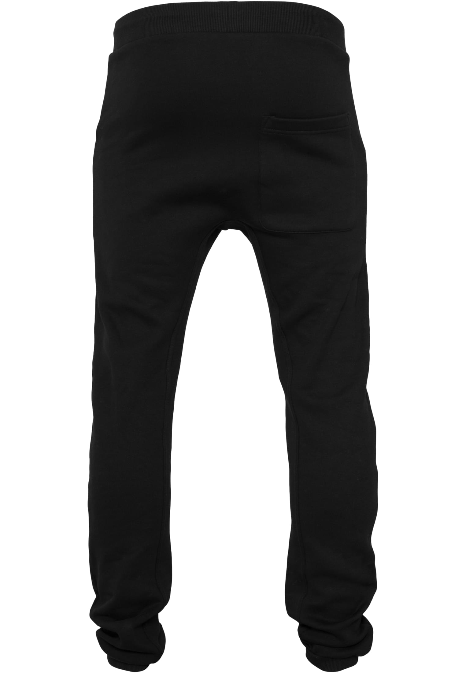 Heavy Deep Crotch Sweatpants black | black