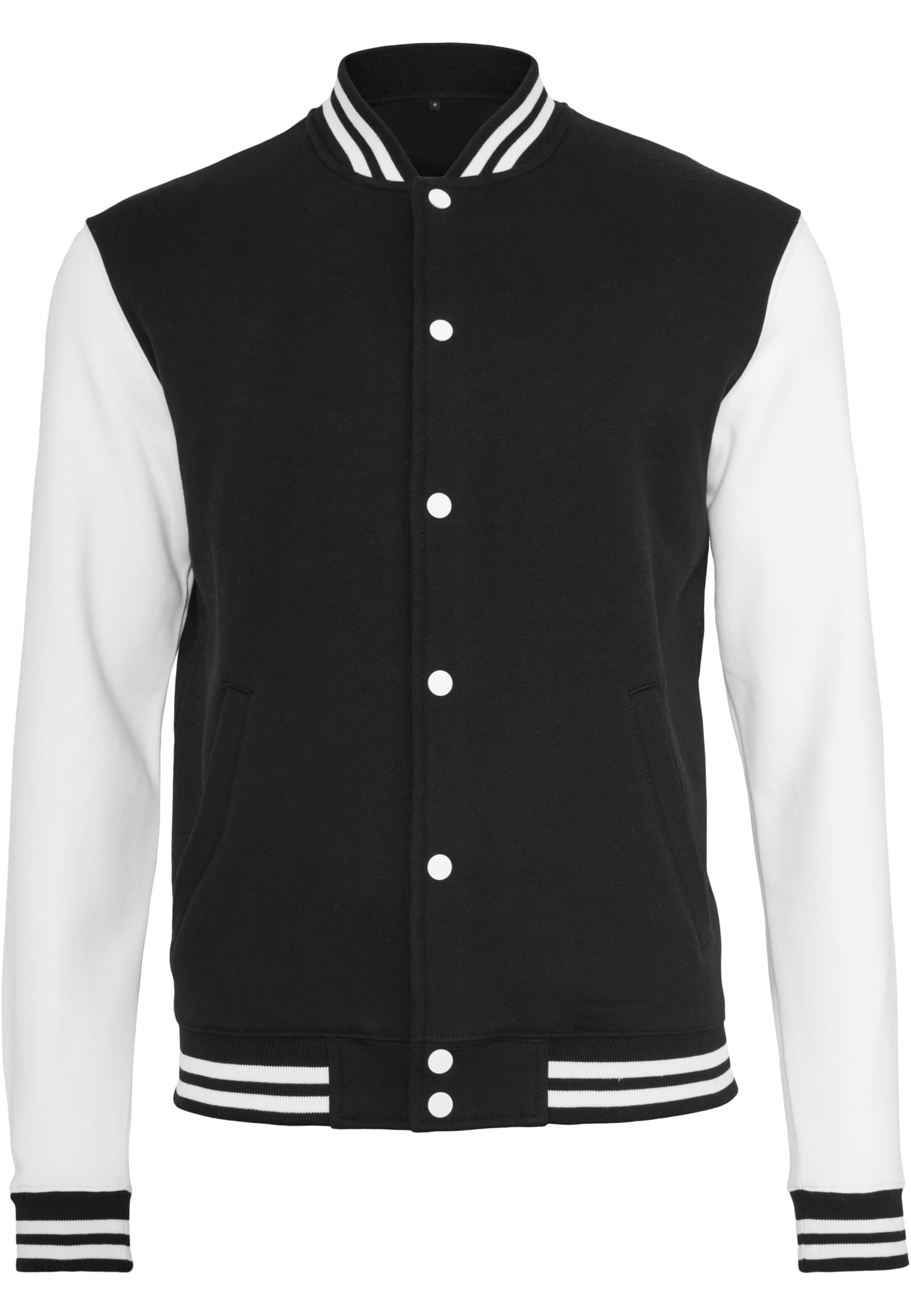 Sweat College Jacket blk/wht | blk/wht