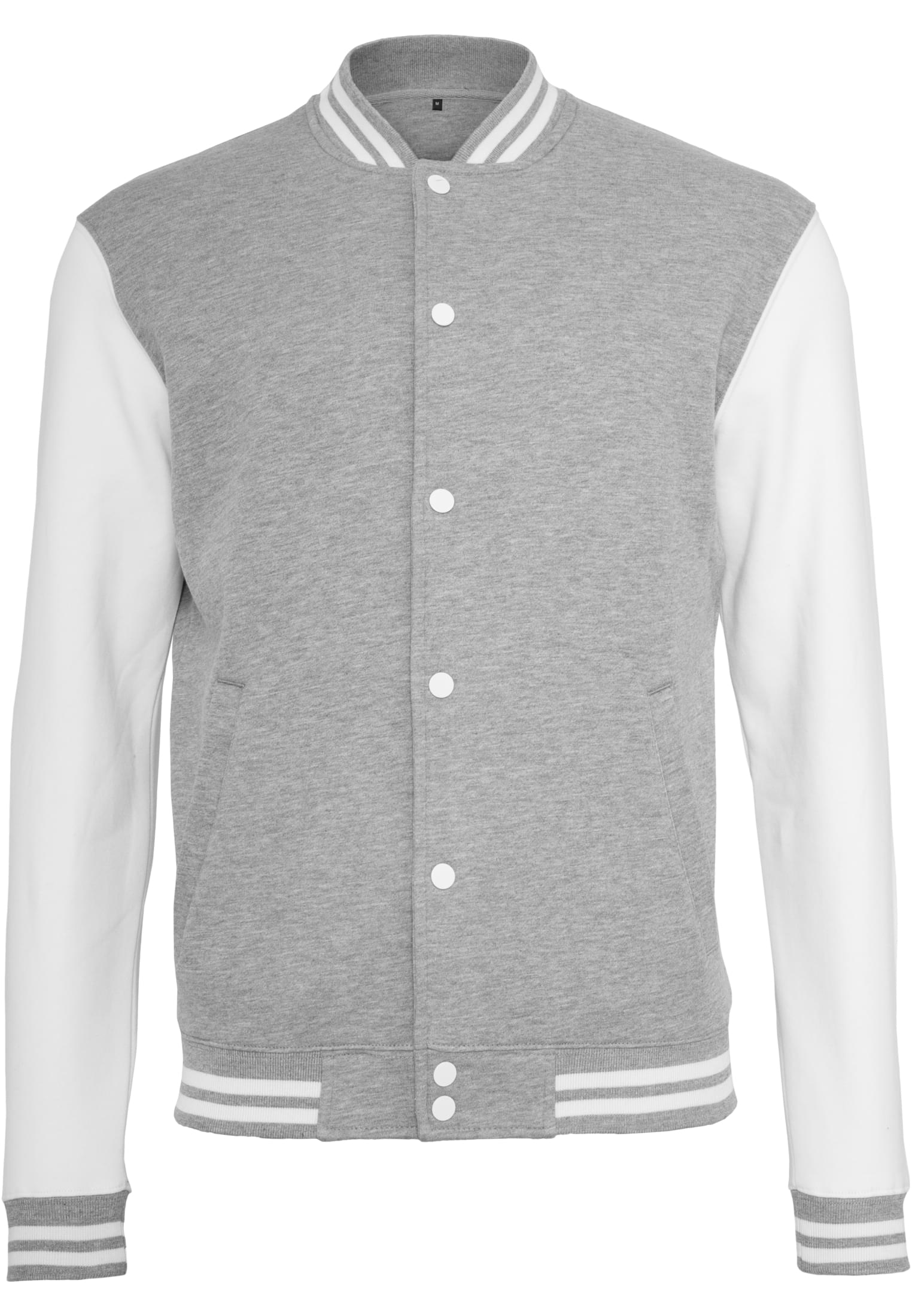 Sweat College Jacket gry/wht | gry/wht