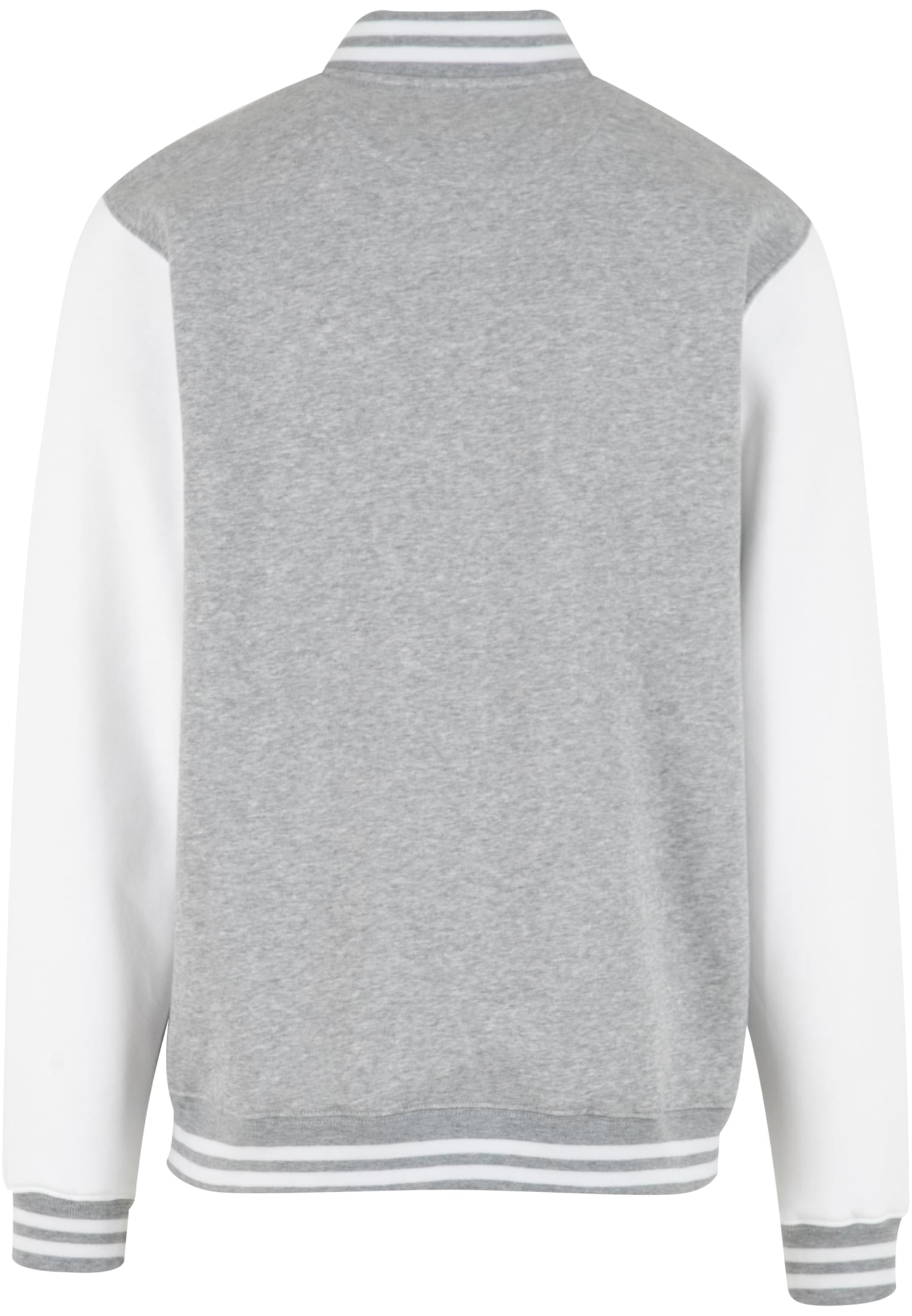 Sweat College Jacket h.grey/white | h.grey/white