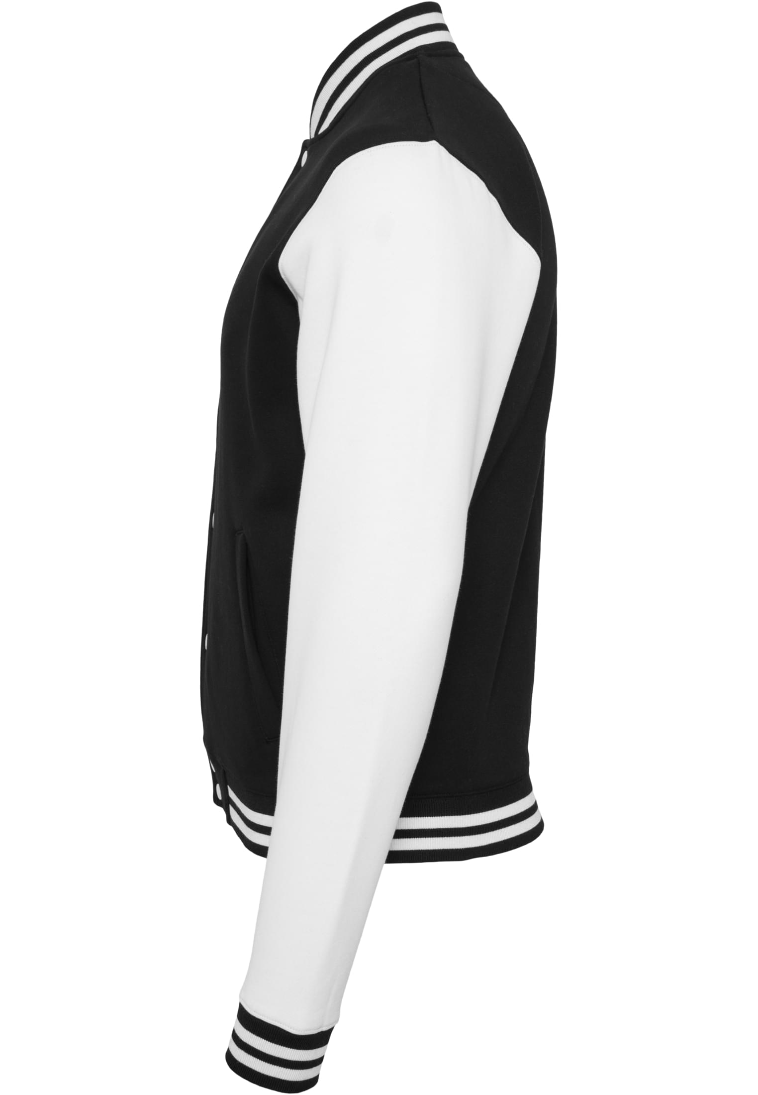 Sweat College Jacket blk/wht | blk/wht