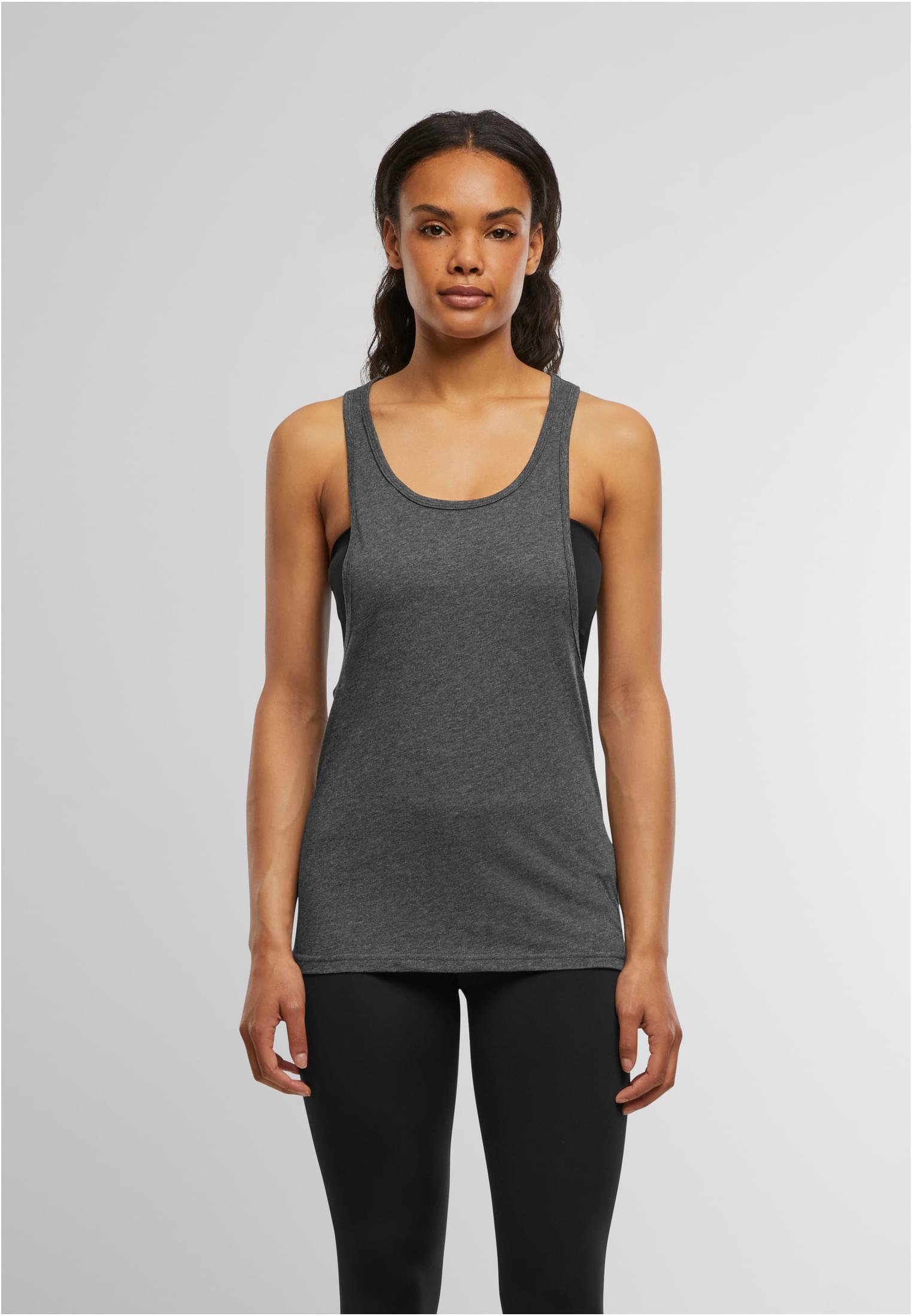 Ladies Loose Tank charcoal | charcoal