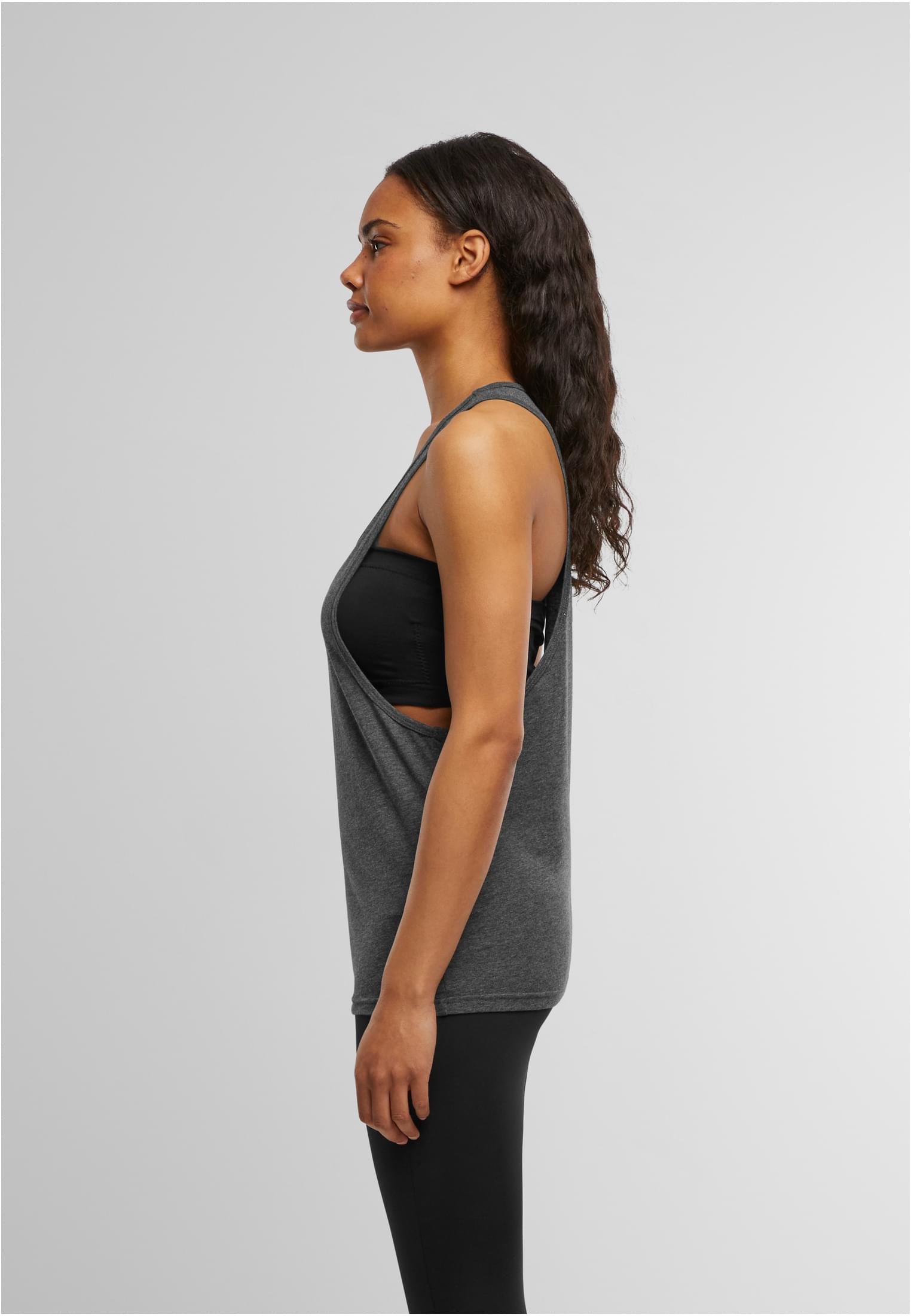 Ladies Loose Tank charcoal | charcoal