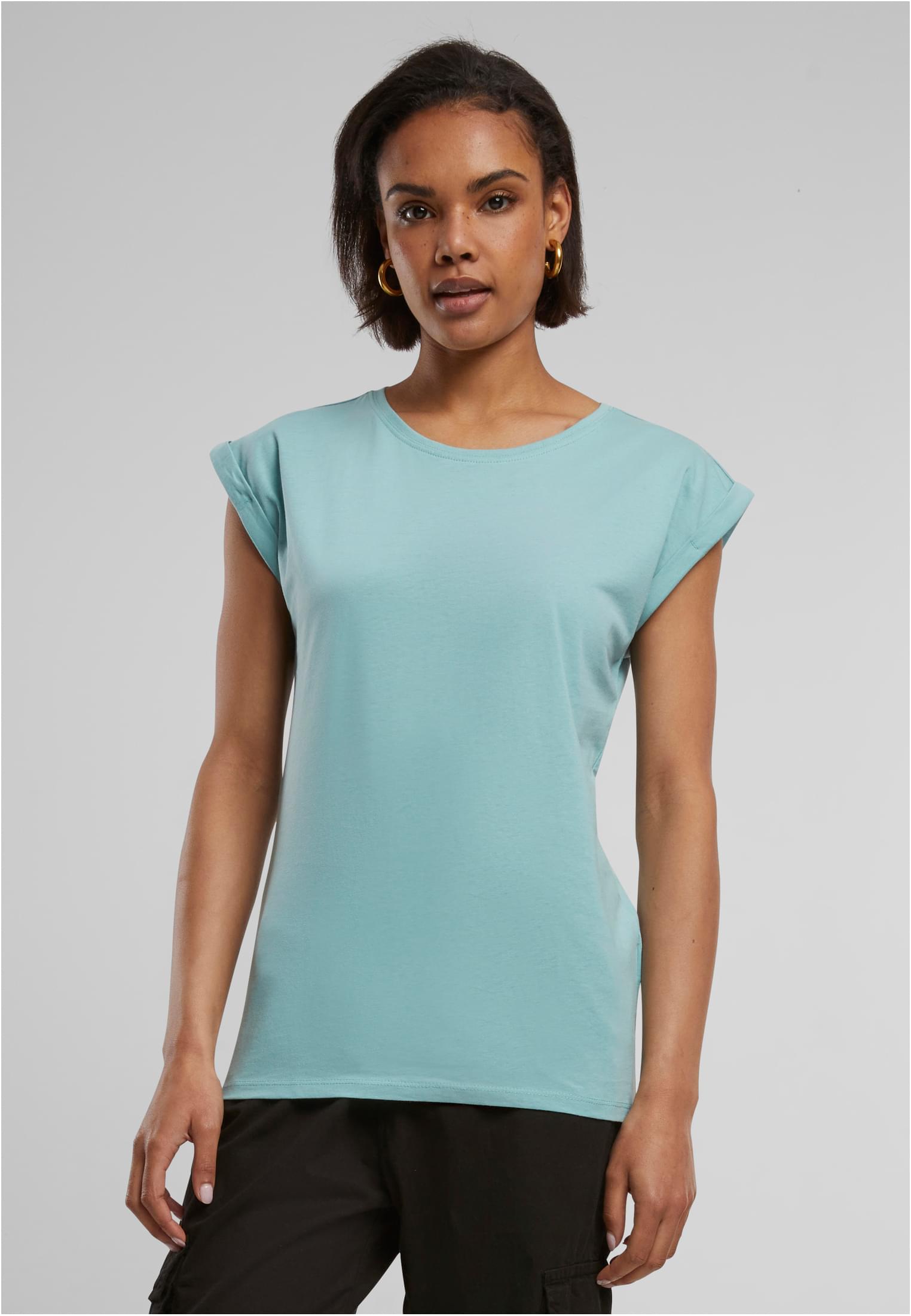 Ladies Extended Shoulder Tee bluemint | bluemint