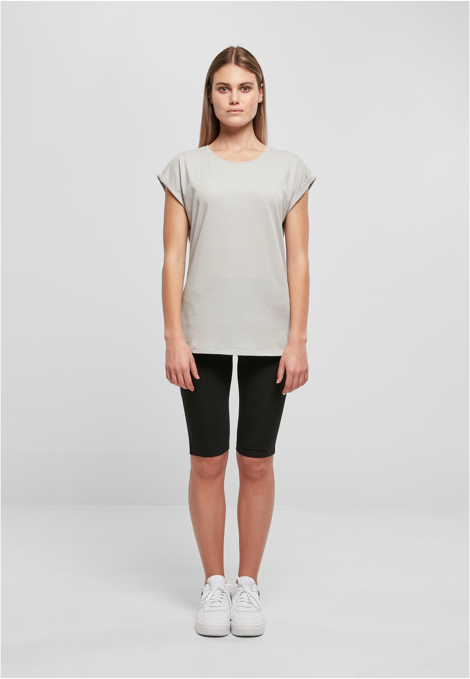 Ladies Extended Shoulder Tee lightasphalt | lightasphalt