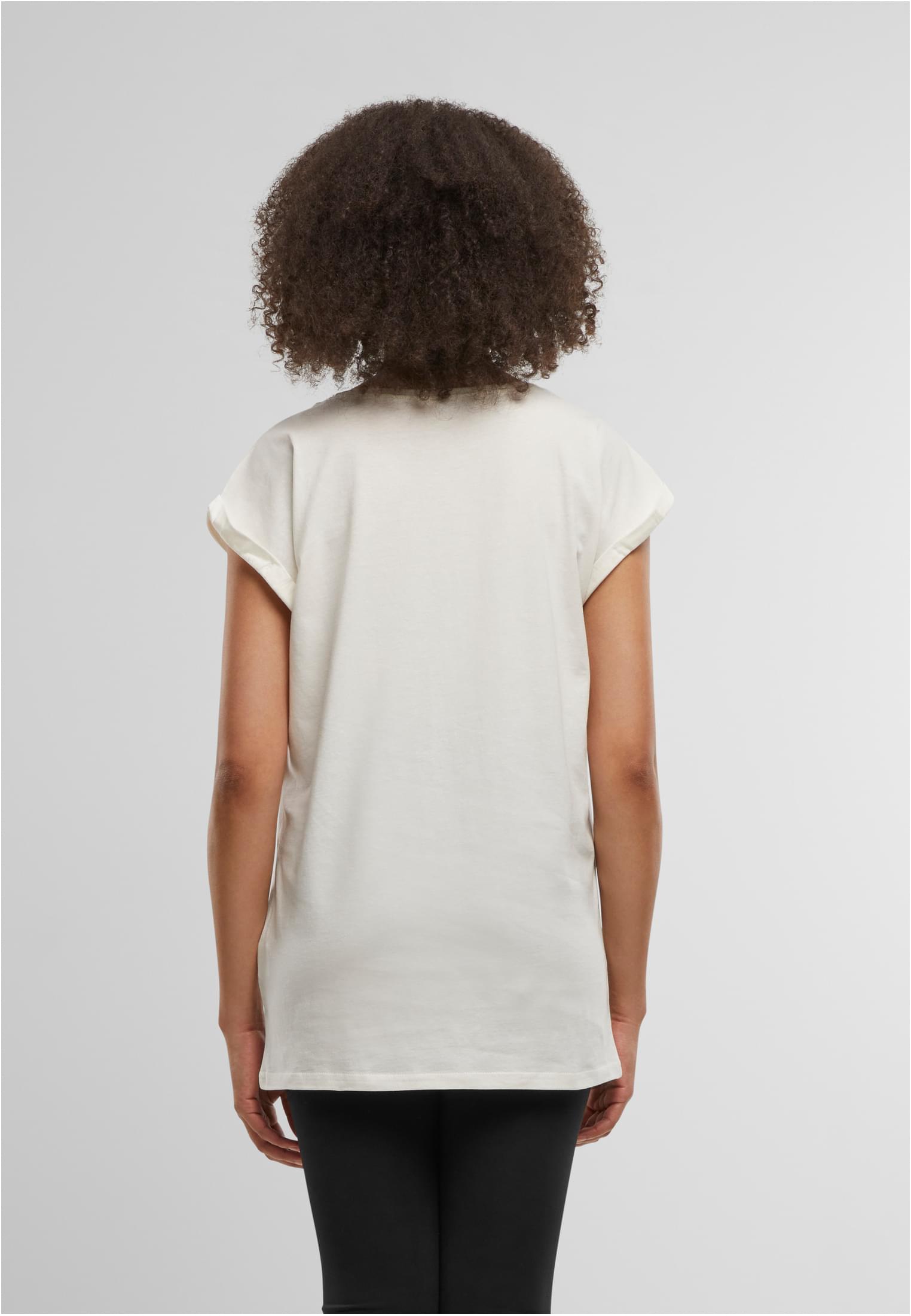 Ladies Extended Shoulder Tee ready for dye | ready for dye