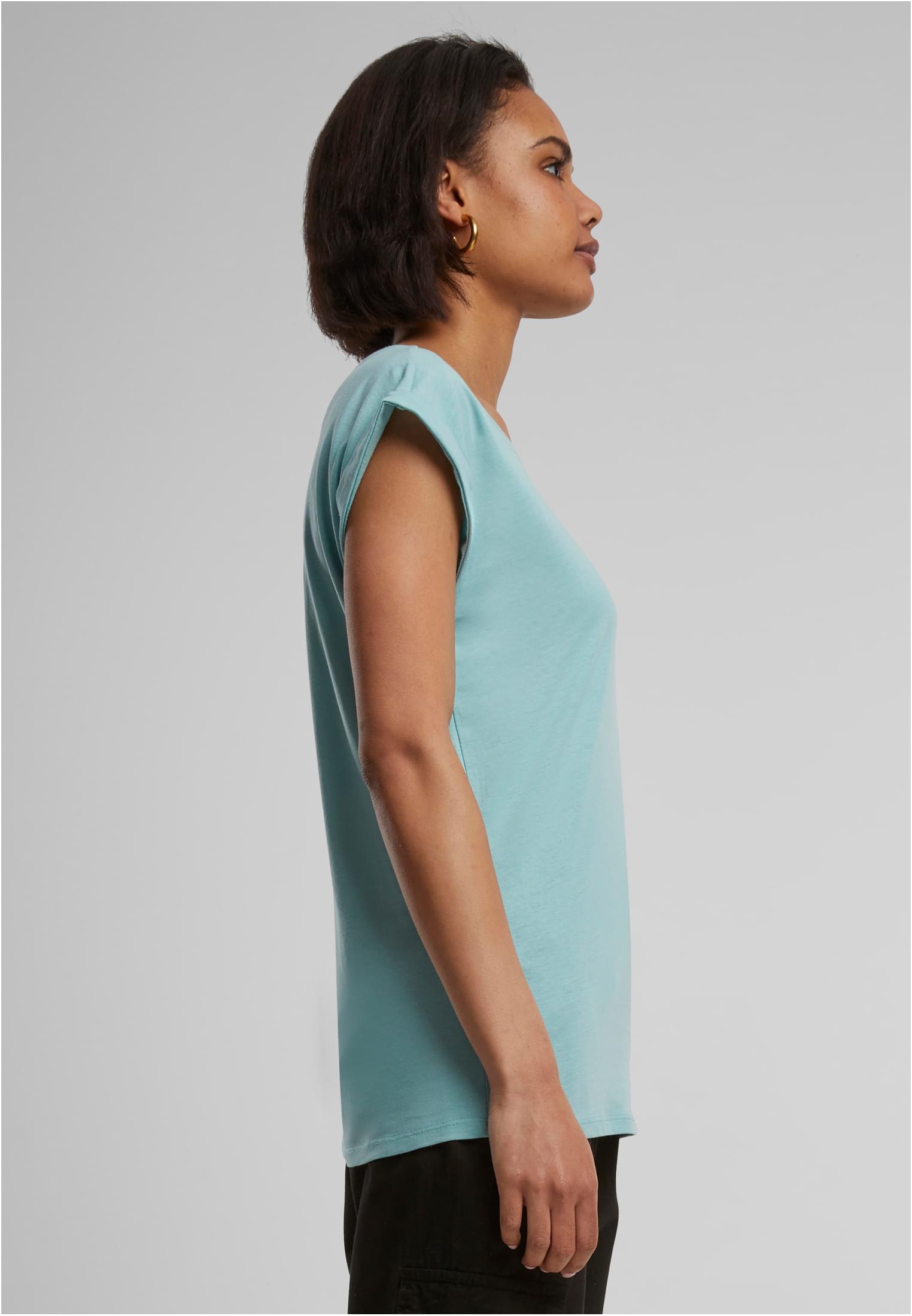 Ladies Extended Shoulder Tee bluemint | bluemint