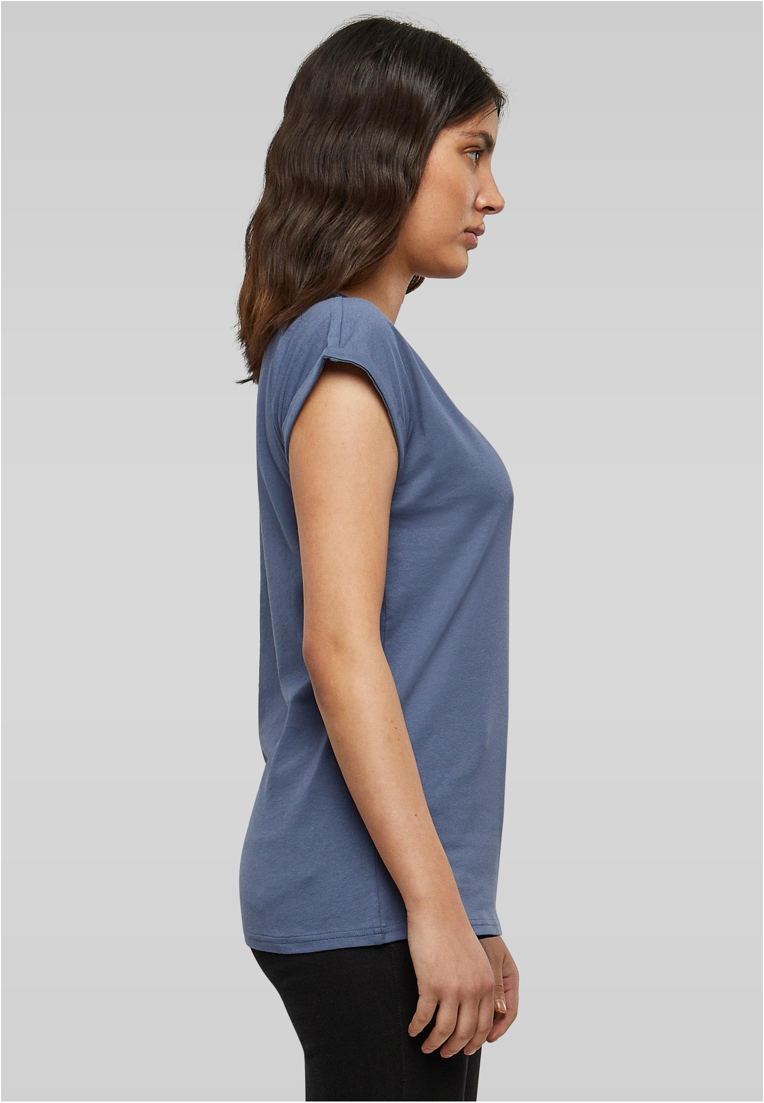 Ladies Extended Shoulder Tee vintageblue | vintageblue
