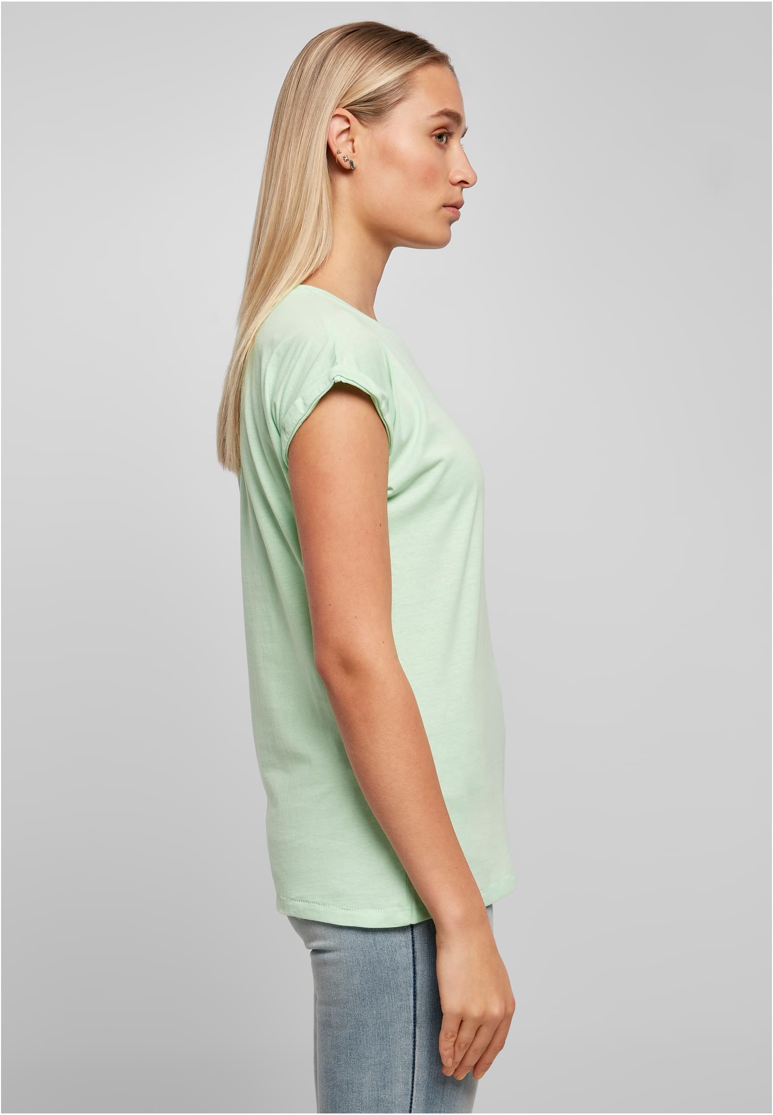 Ladies Extended Shoulder Tee neo mint | neo mint