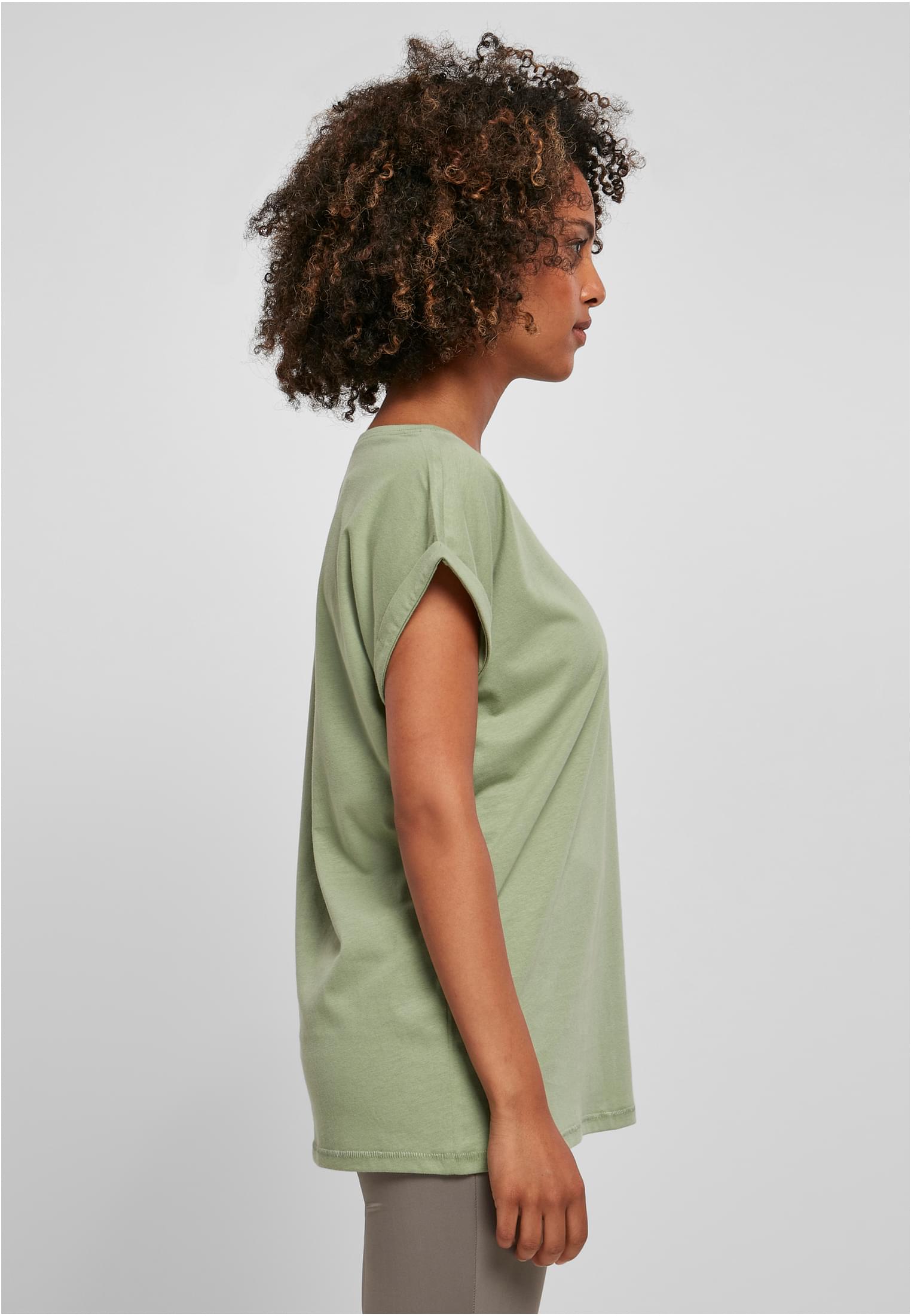 Ladies Extended Shoulder Tee softsalvia | softsalvia