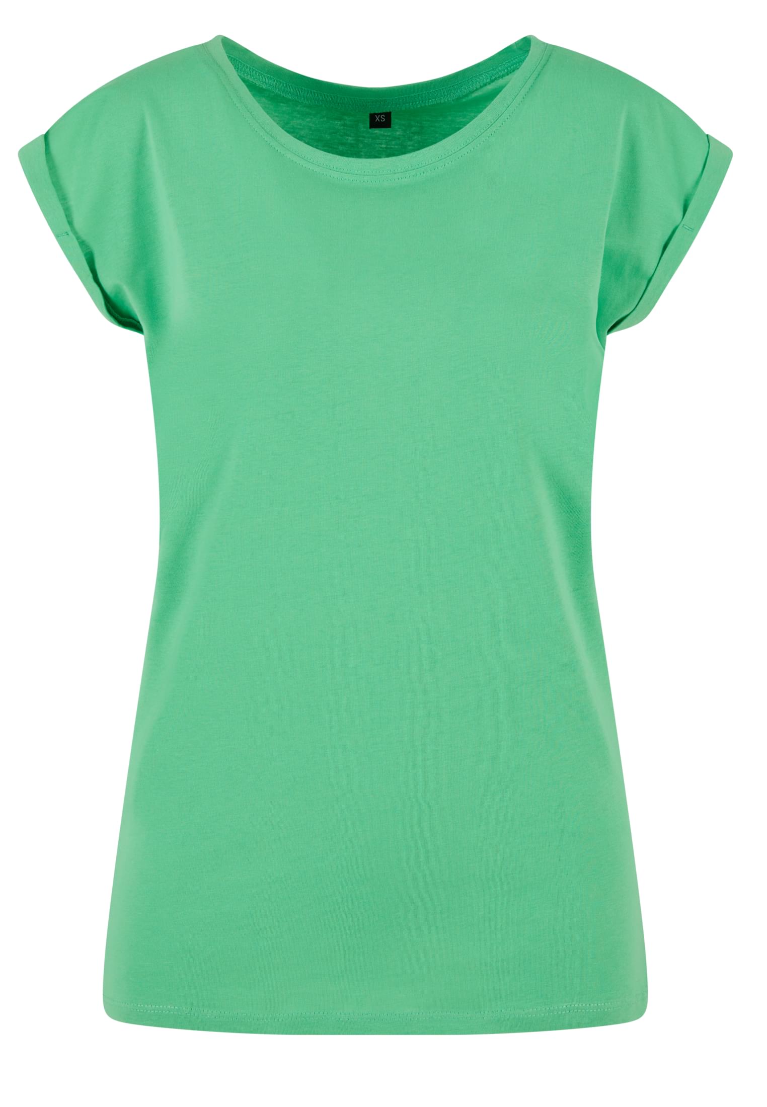 Ladies Extended Shoulder Tee fresh green | fresh green