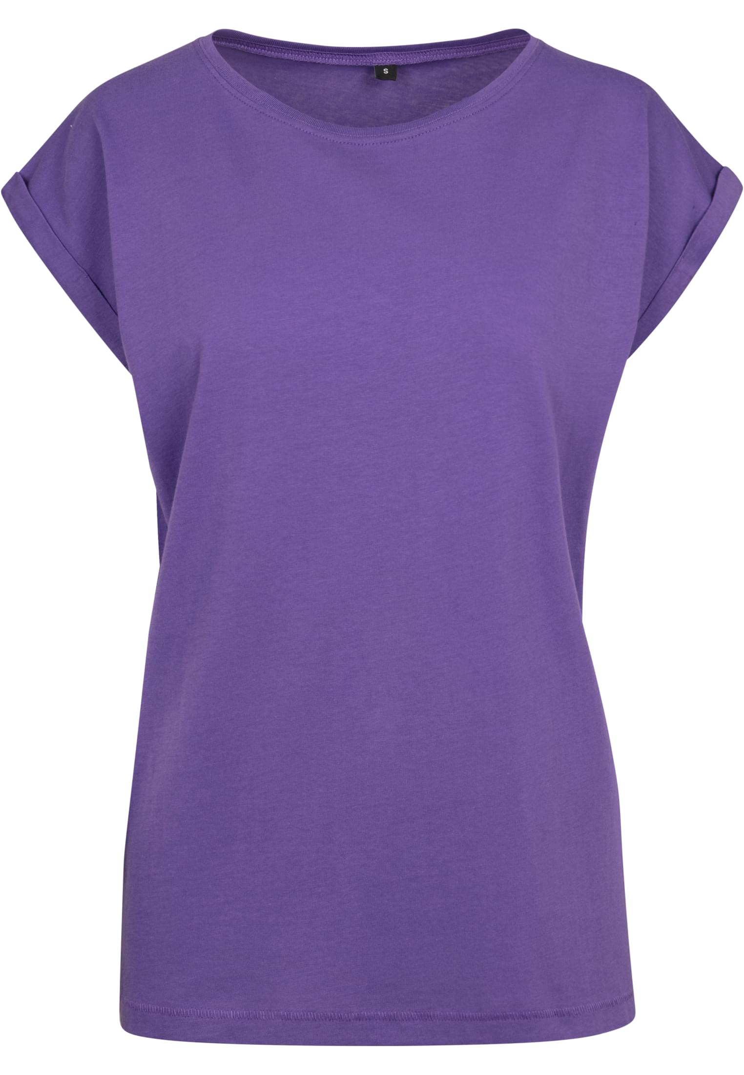 Ladies Extended Shoulder Tee ultraviolet | ultraviolet