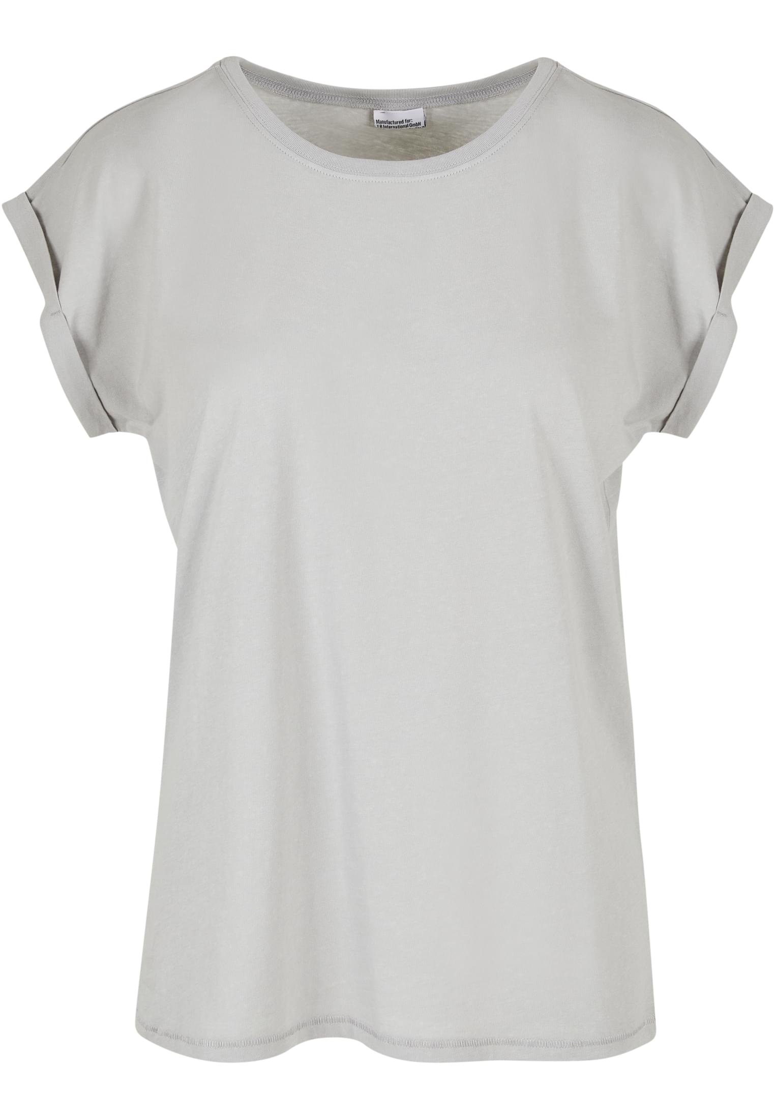Ladies Extended Shoulder Tee lightasphalt | lightasphalt