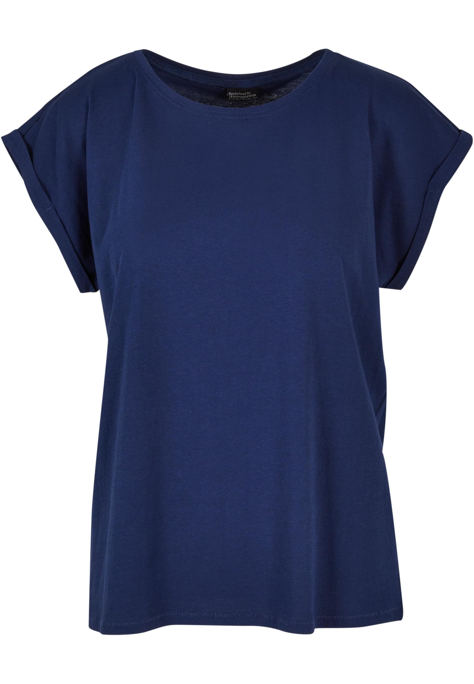 Ladies Extended Shoulder Tee lightnavy | lightnavy