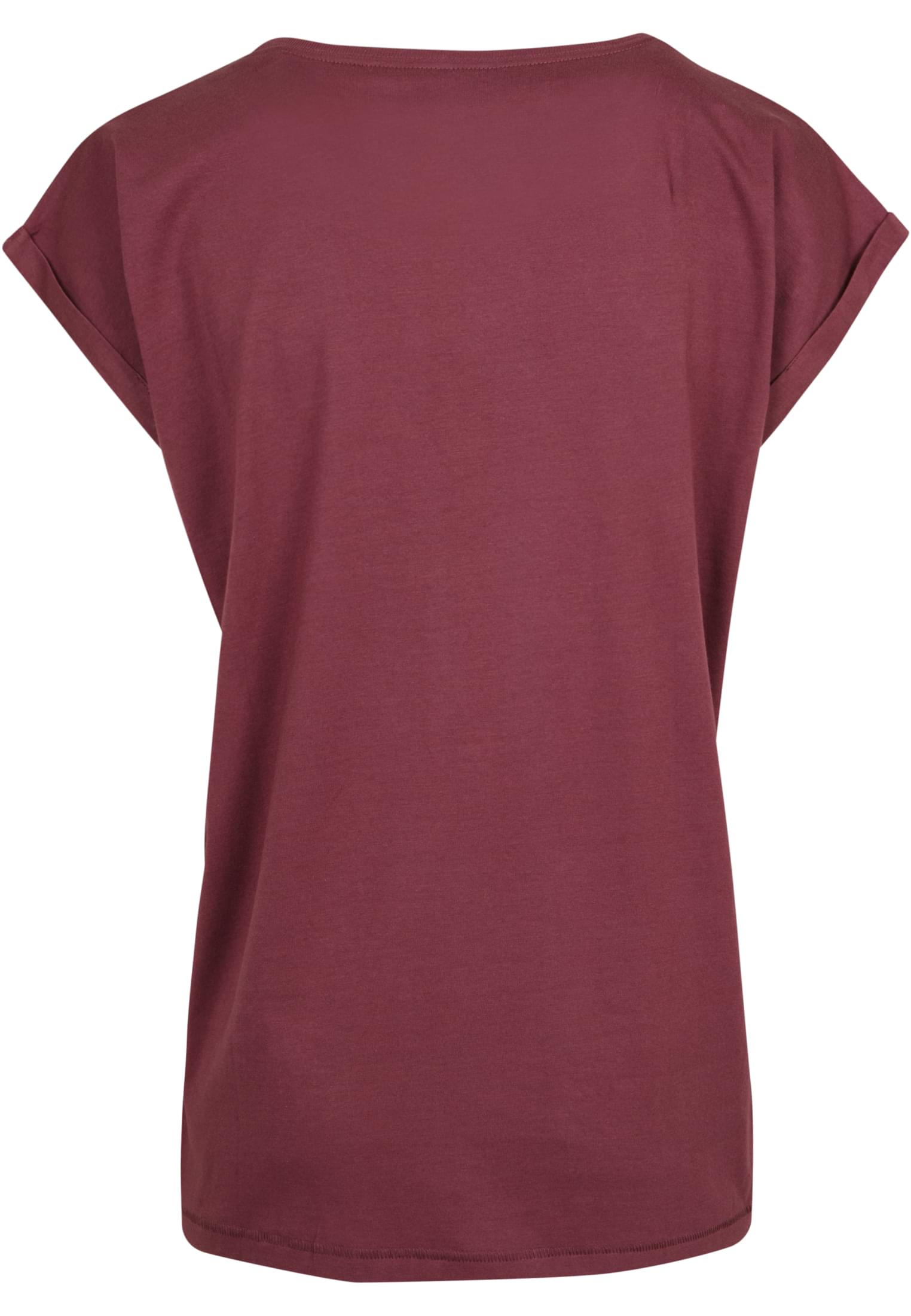 Ladies Extended Shoulder Tee cherry | cherry