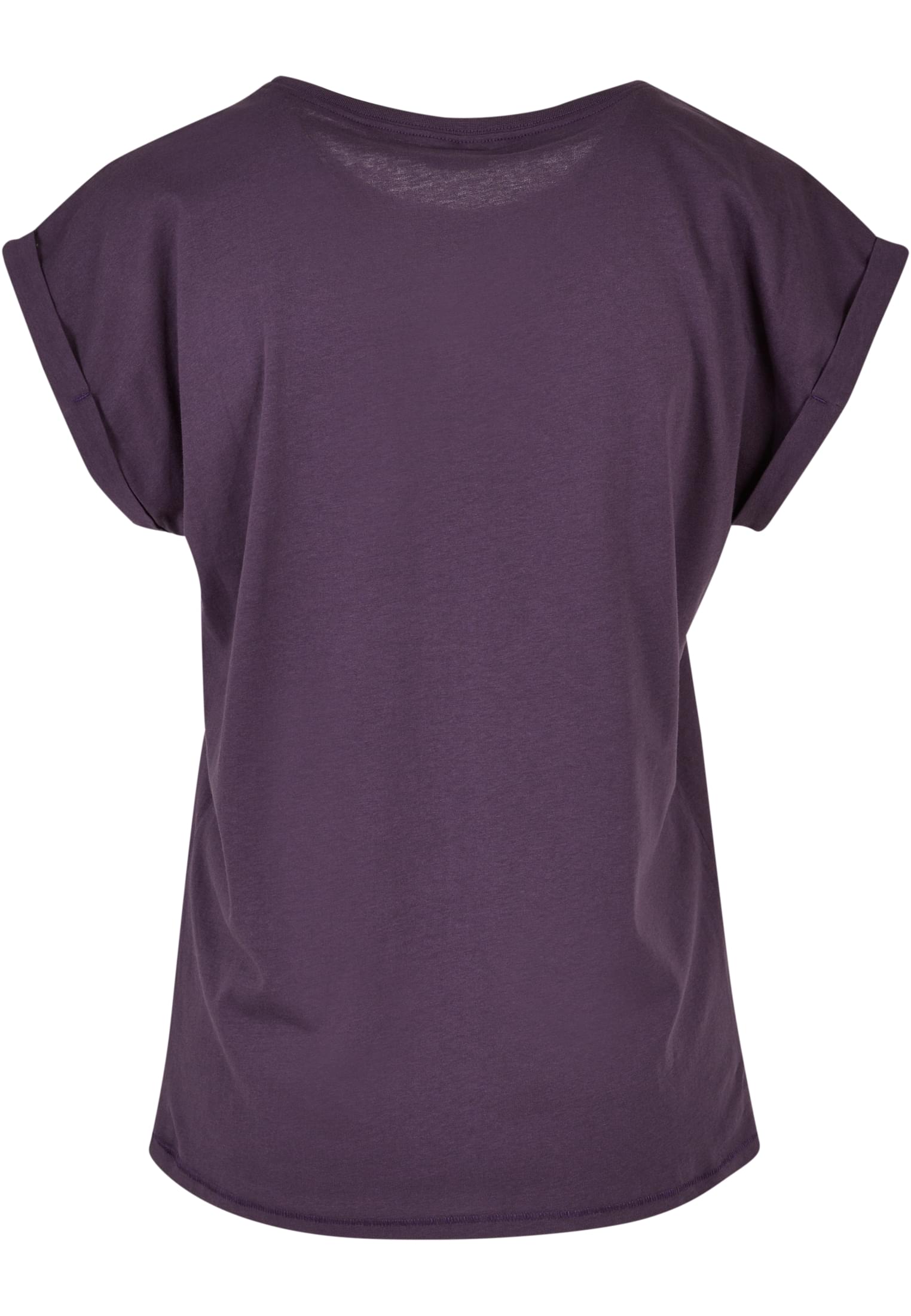 Ladies Extended Shoulder Tee purplenight | purplenight