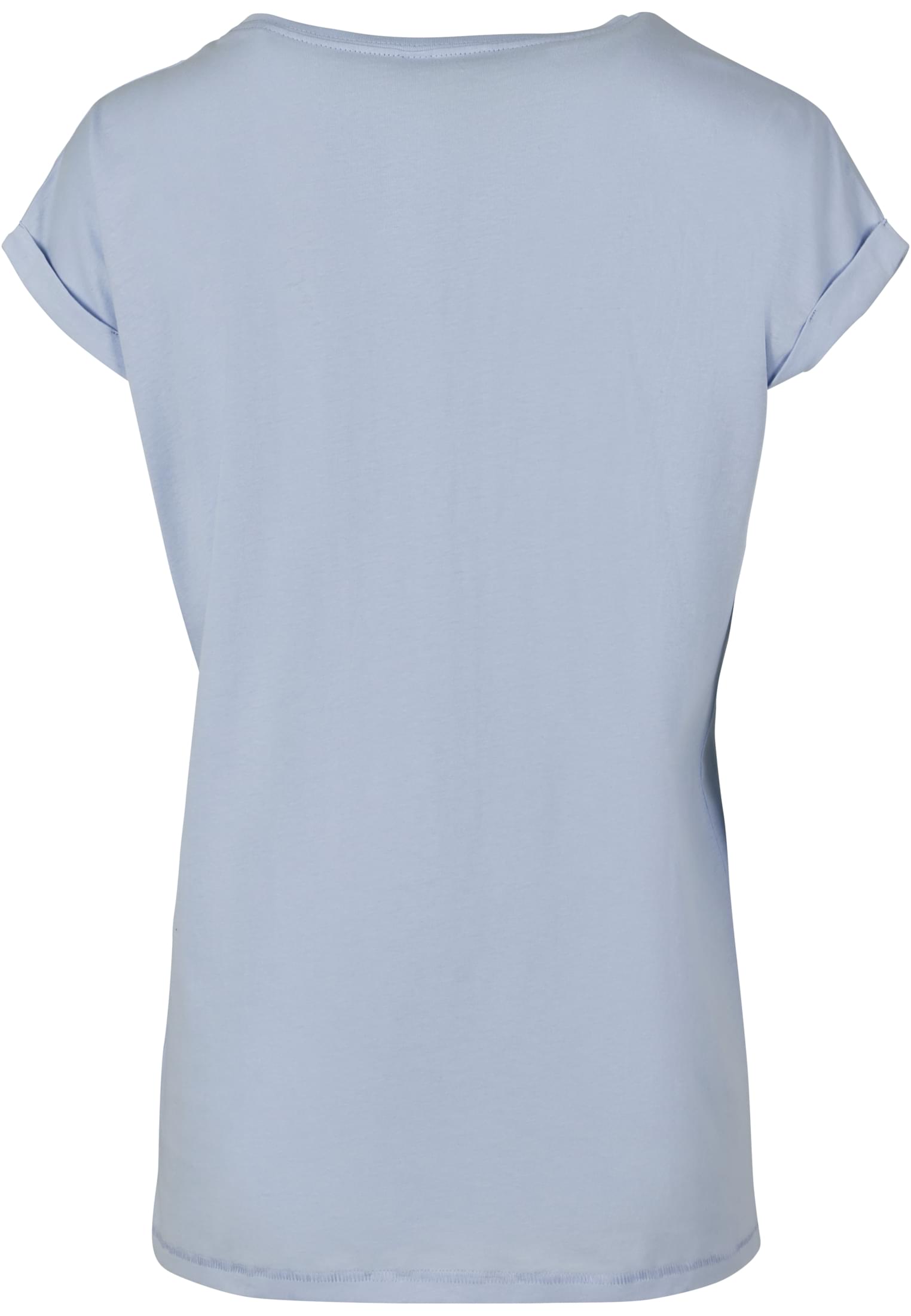 Ladies Extended Shoulder Tee powderblue | powderblue