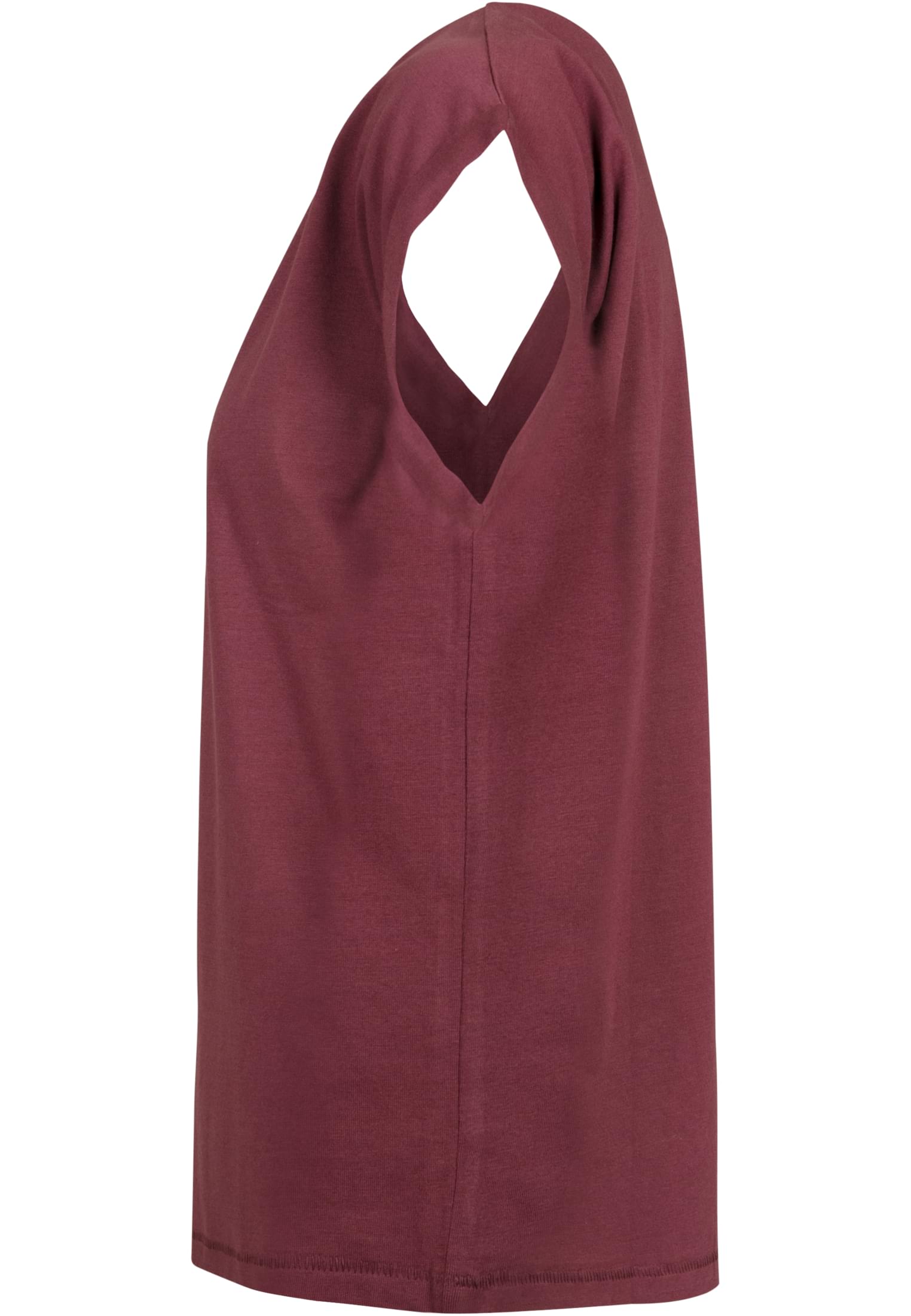 Ladies Extended Shoulder Tee cherry | cherry