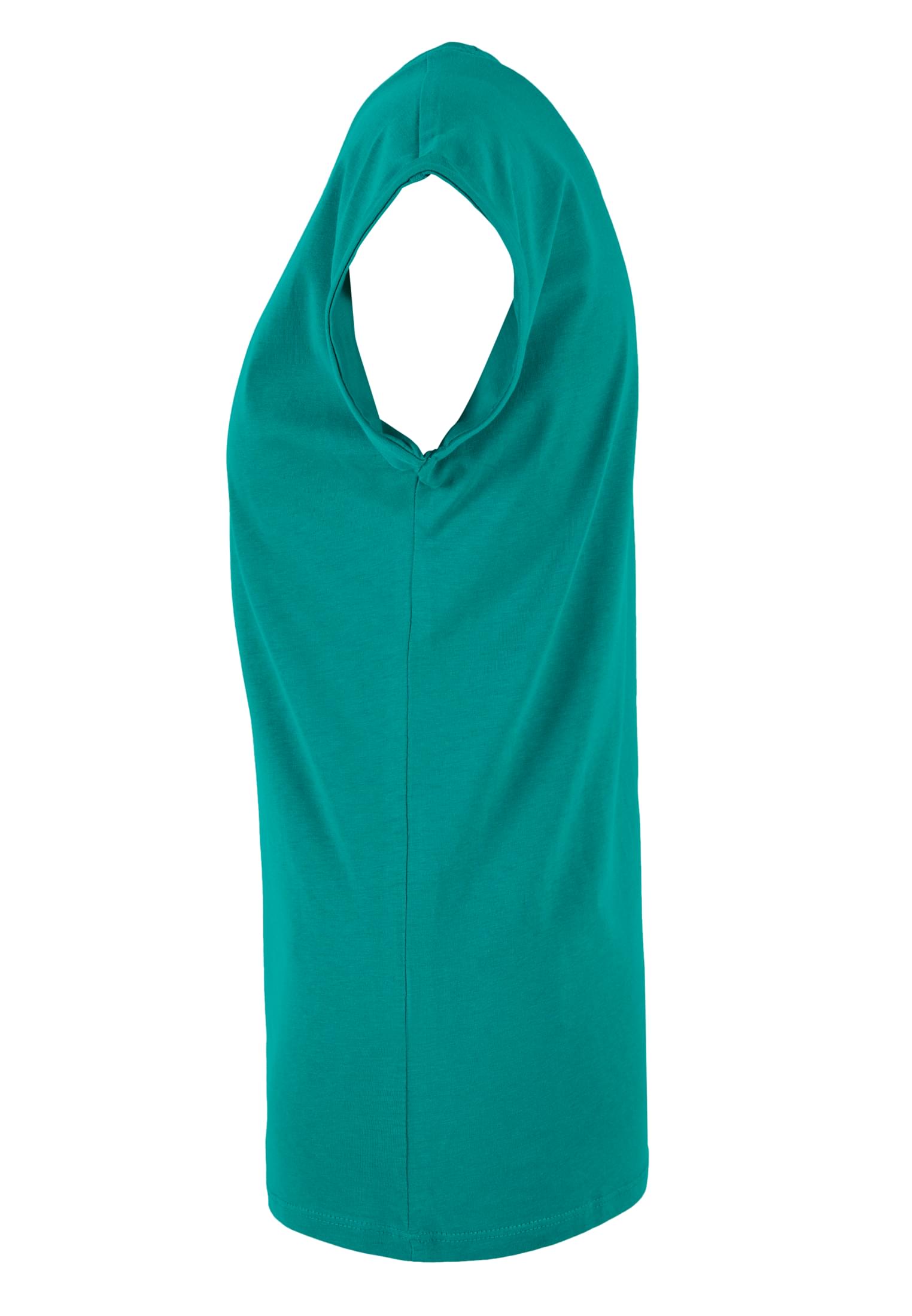 Ladies Extended Shoulder Tee forest green | forest green