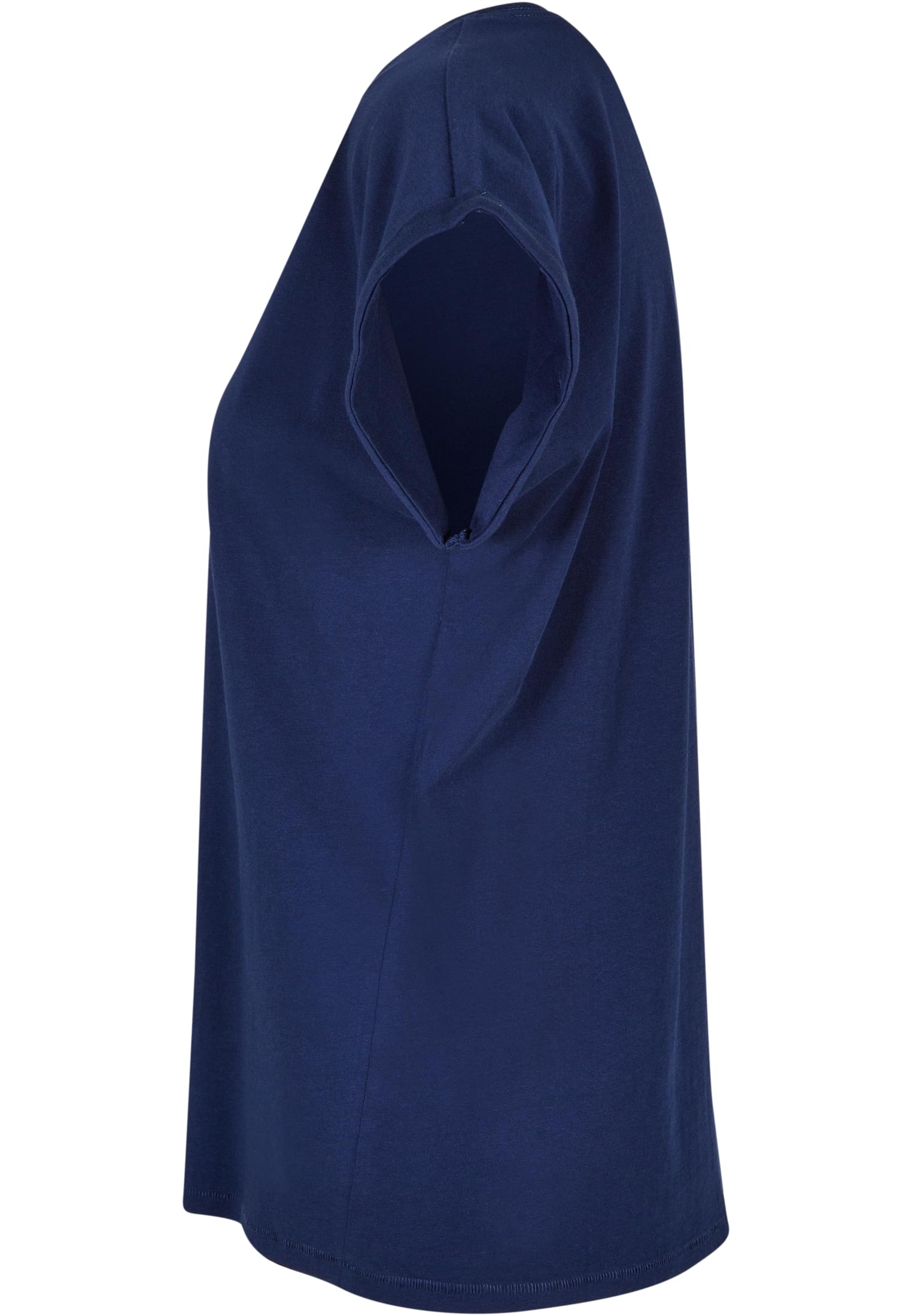 Ladies Extended Shoulder Tee lightnavy | lightnavy