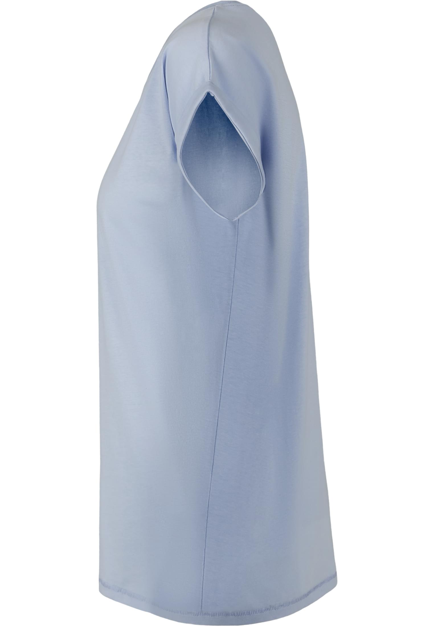 Ladies Extended Shoulder Tee powderblue | powderblue