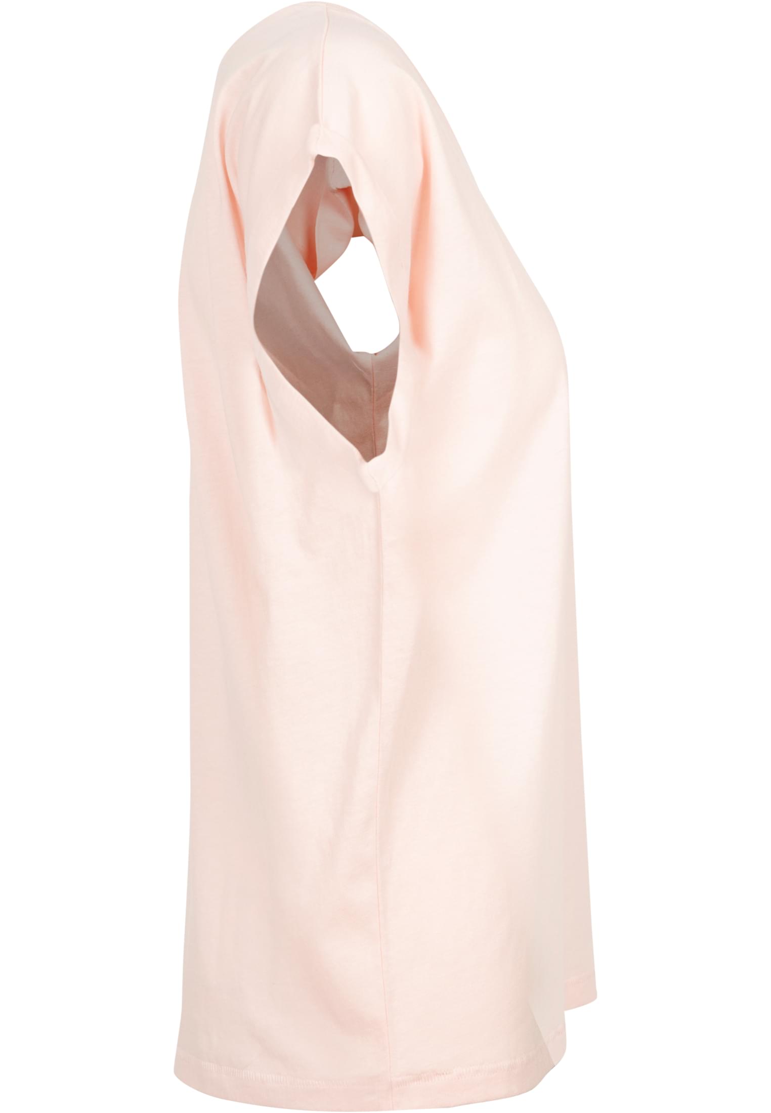 Ladies Extended Shoulder Tee pink | pink
