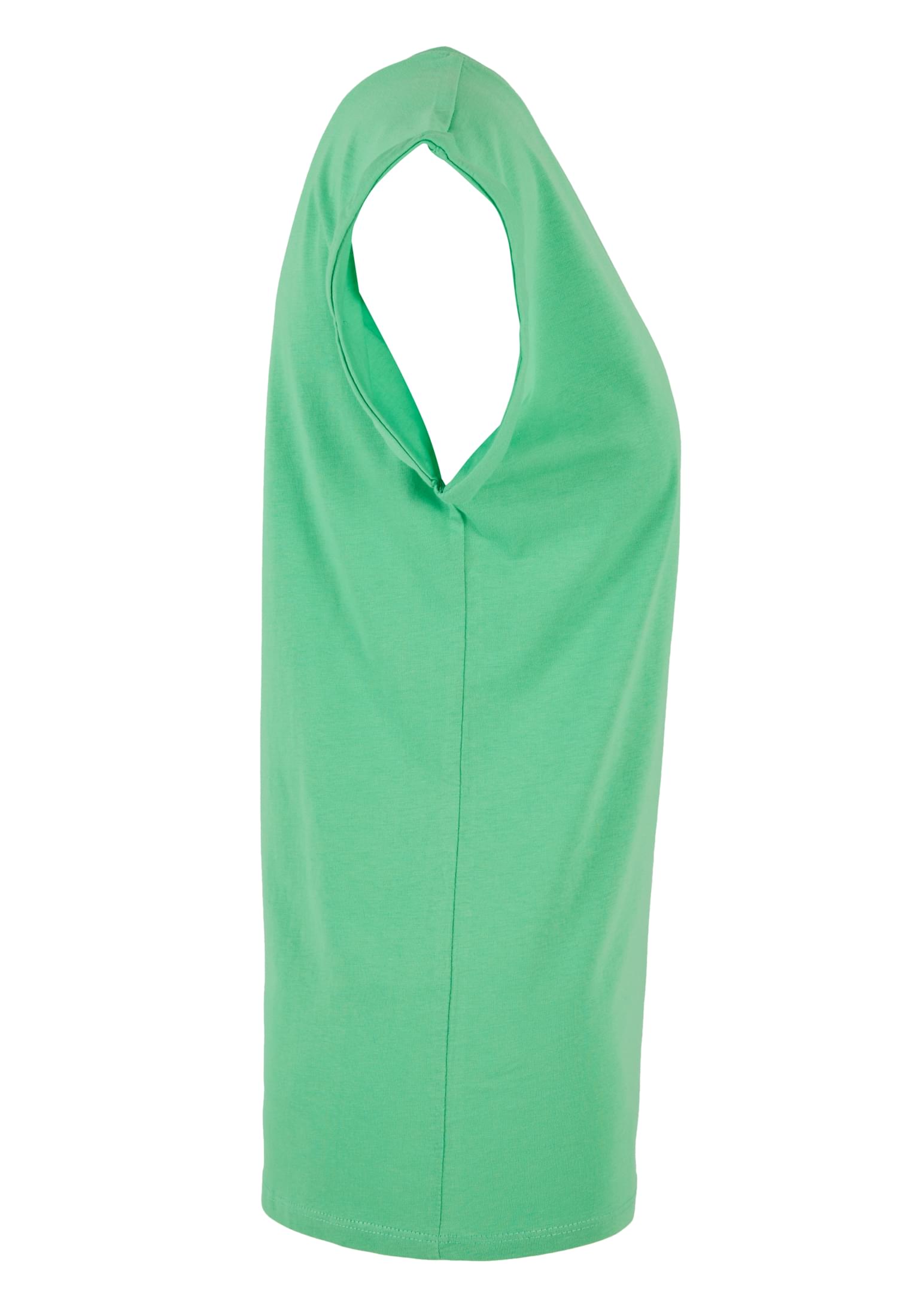 Ladies Extended Shoulder Tee fresh green | fresh green