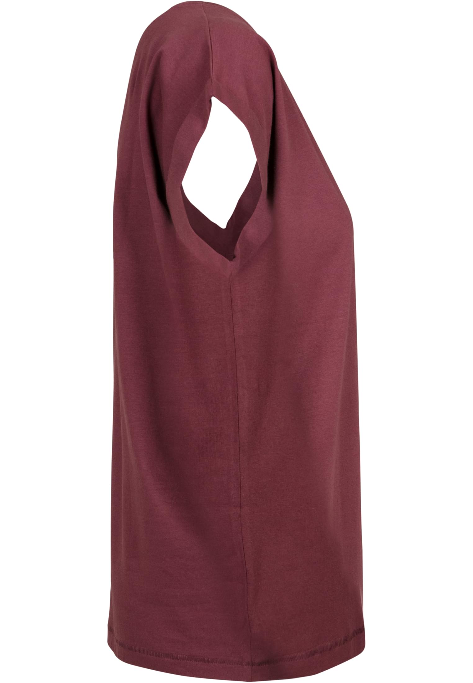 Ladies Extended Shoulder Tee cherry | cherry